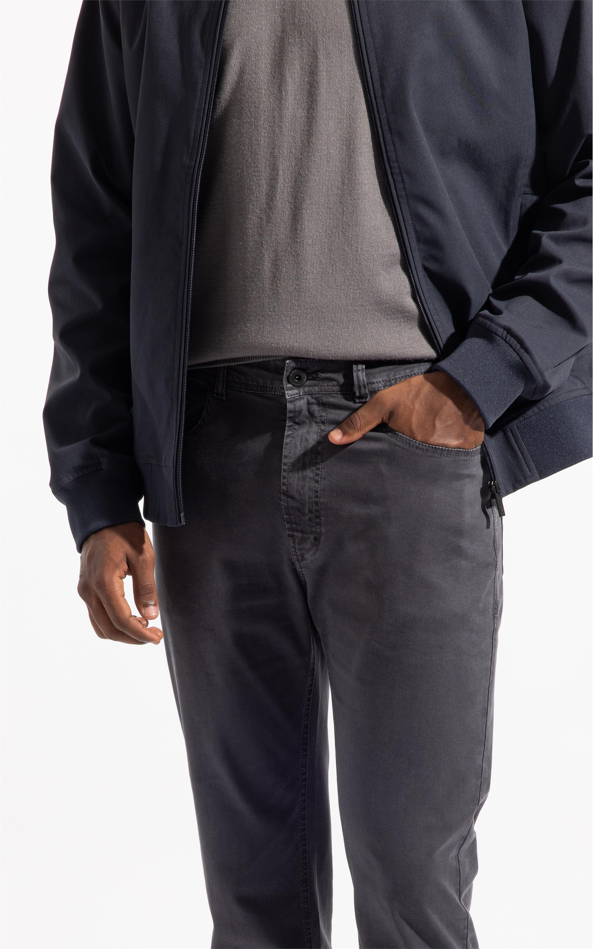 Calça Color Twill Power Slim  Cinza Medio