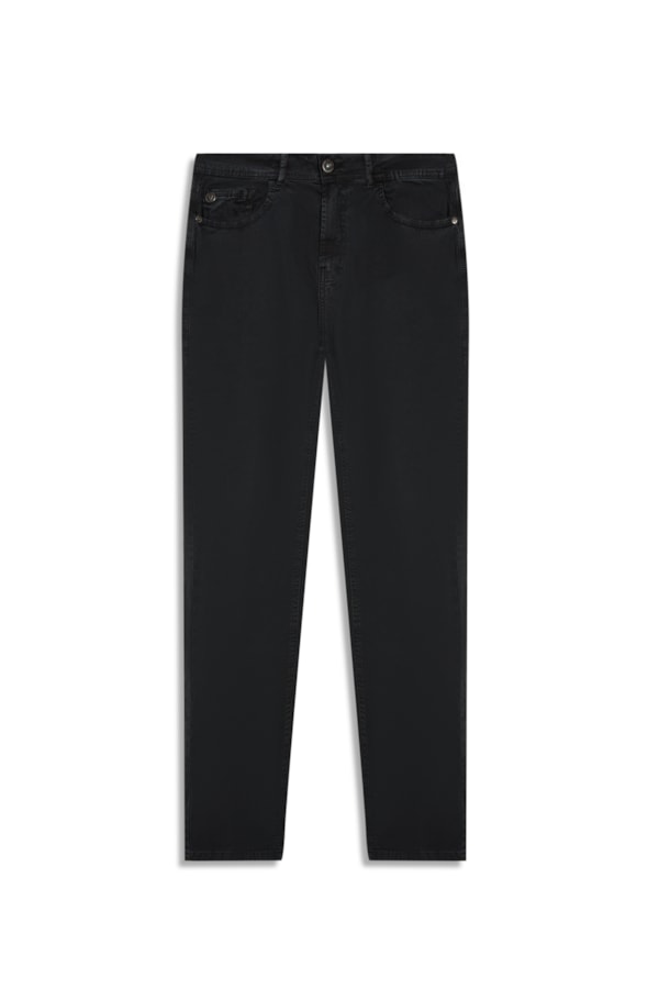 Calça Color Twill Power Slim  Plumbo Preto