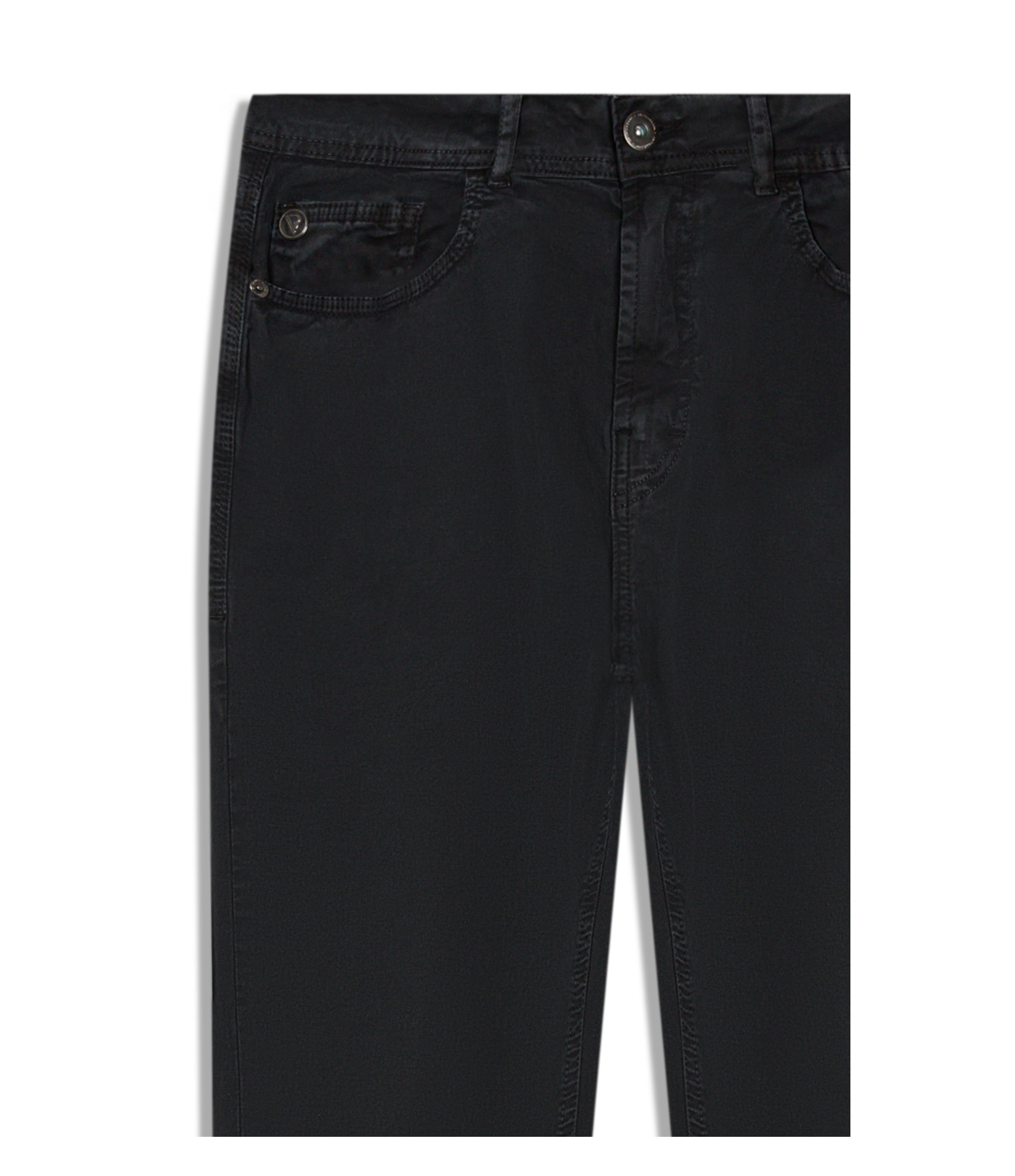 Calça Color Twill Power Slim  Plumbo Preto
