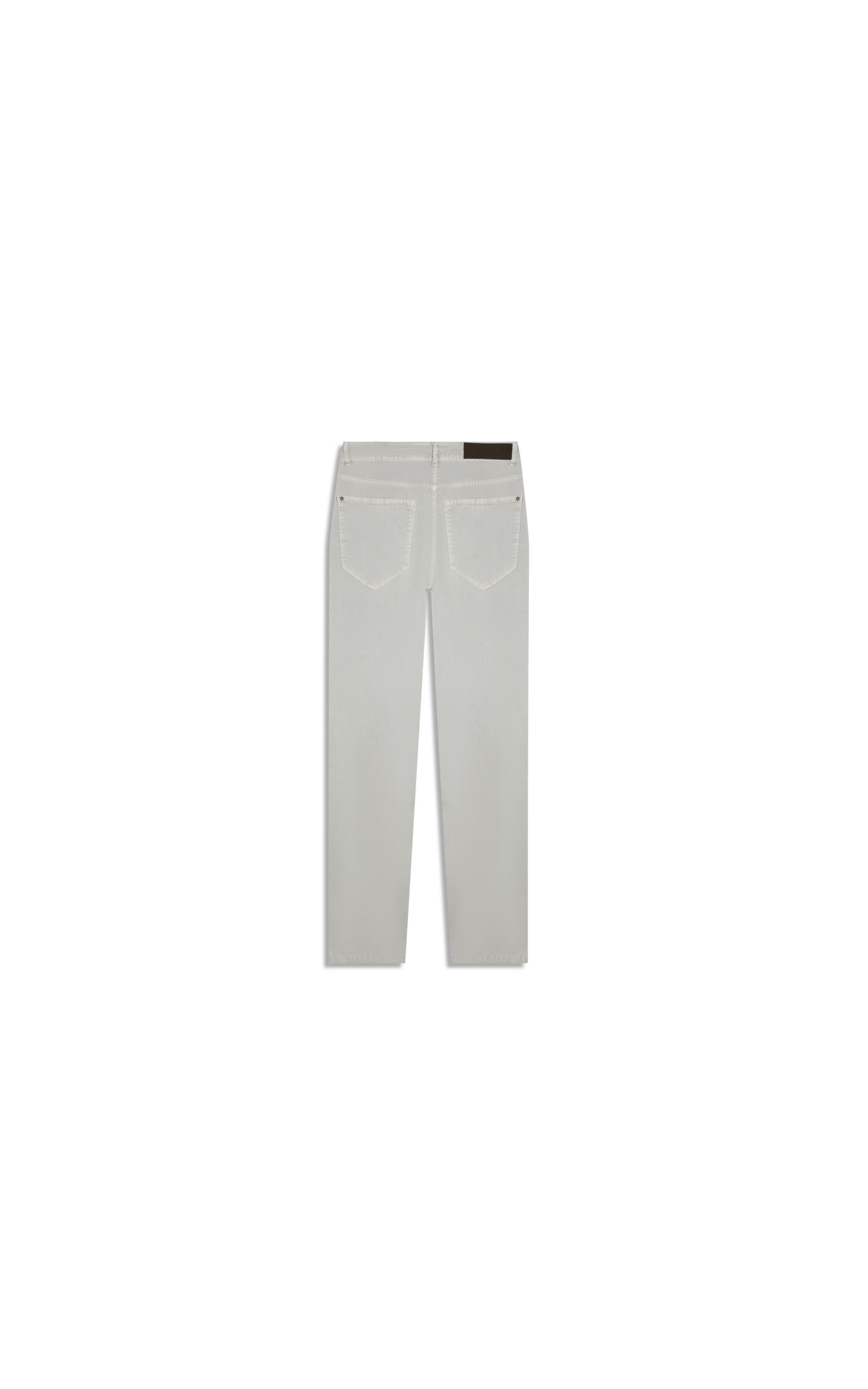 Calça Color Twill Power Slim Silver