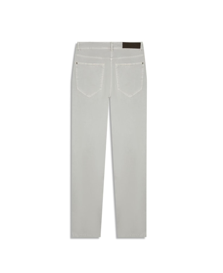 Calça Color Twill Power Slim Silver