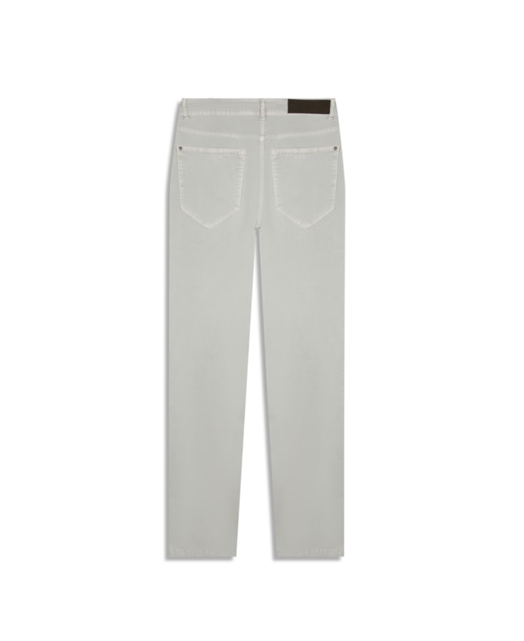 Calça Color Twill Power Slim Silver