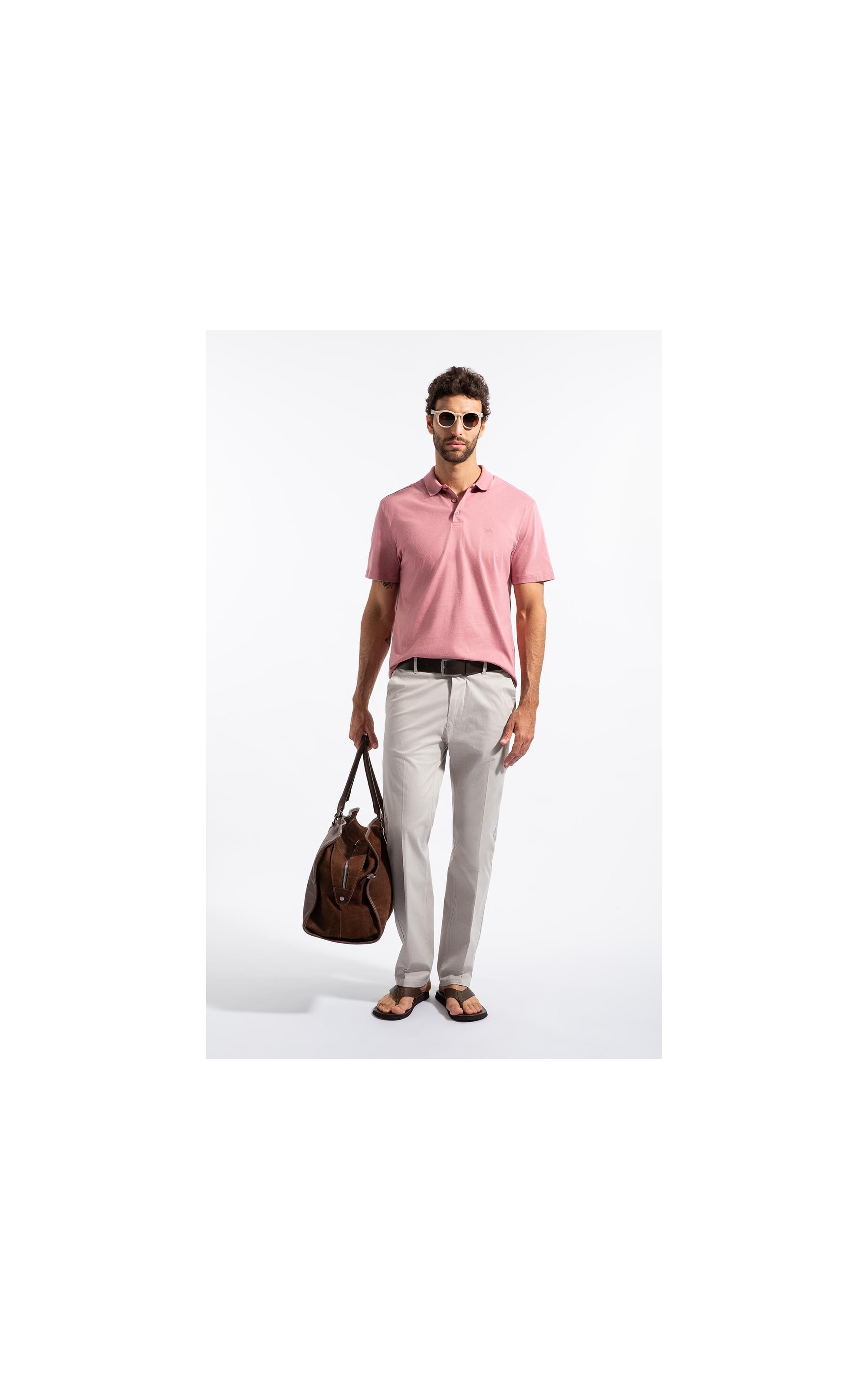 Calca Cos Ajustavel (Tradicional) Chino Silver