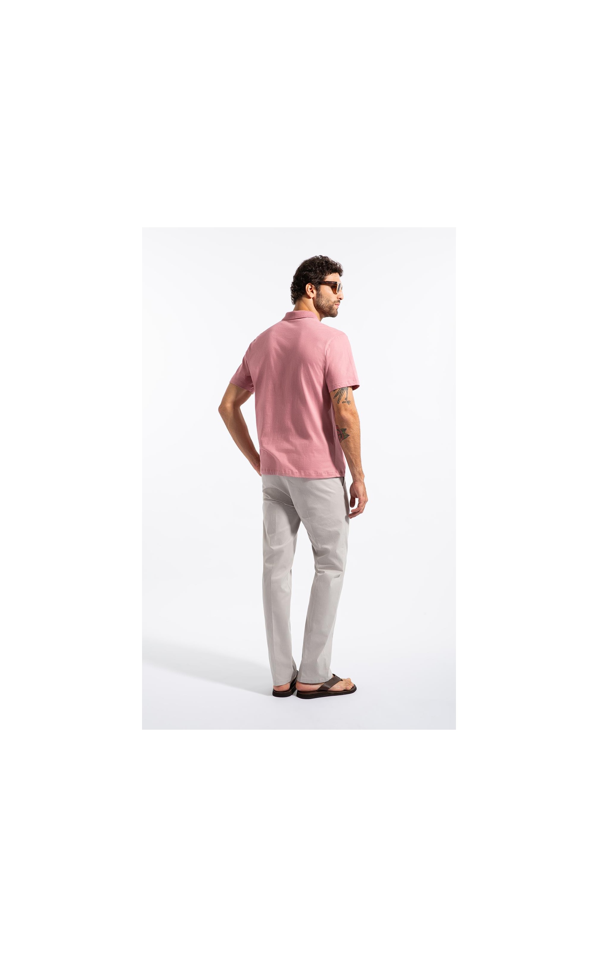 Calca Cos Ajustavel (Tradicional) Chino Silver