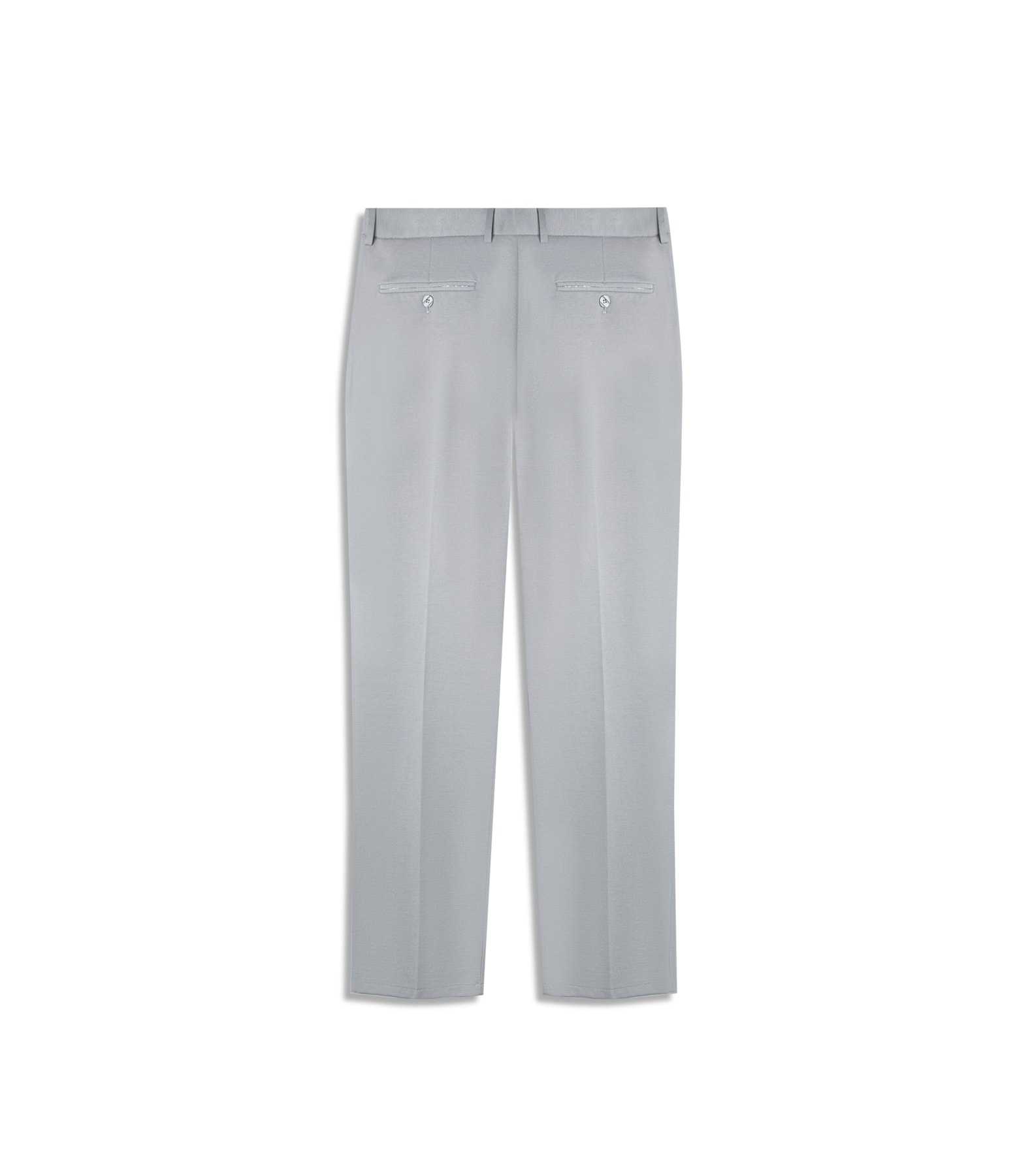 Calça Interlock Knitted Flex Cinza Claro