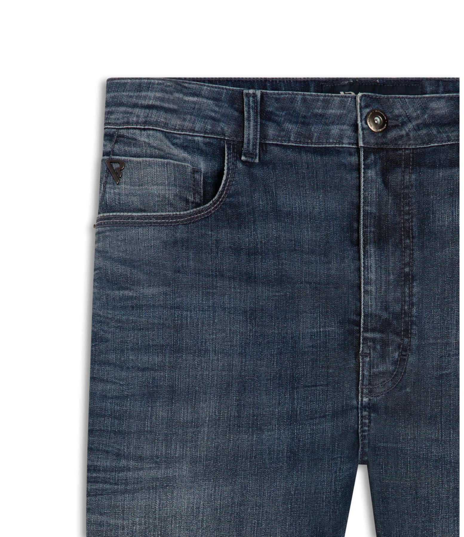 Calça Jeans Cross Denim Tradiconal Premium Lavagem Alta