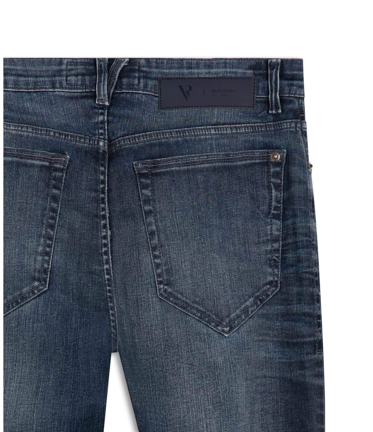 Calça Jeans Cross Denim Tradiconal Premium Lavagem Alta