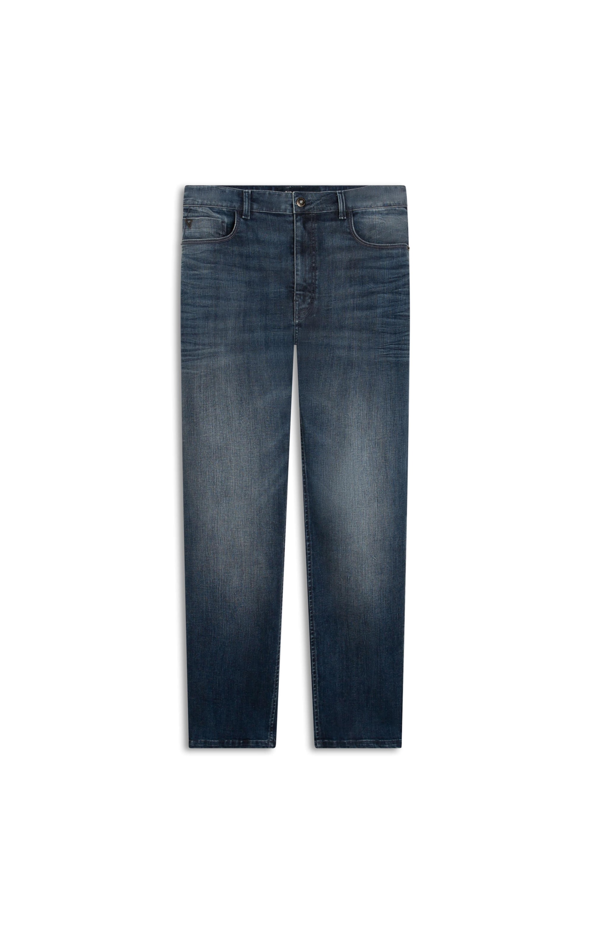 Calça Jeans Cross Denim Tradiconal Premium Lavagem Alta