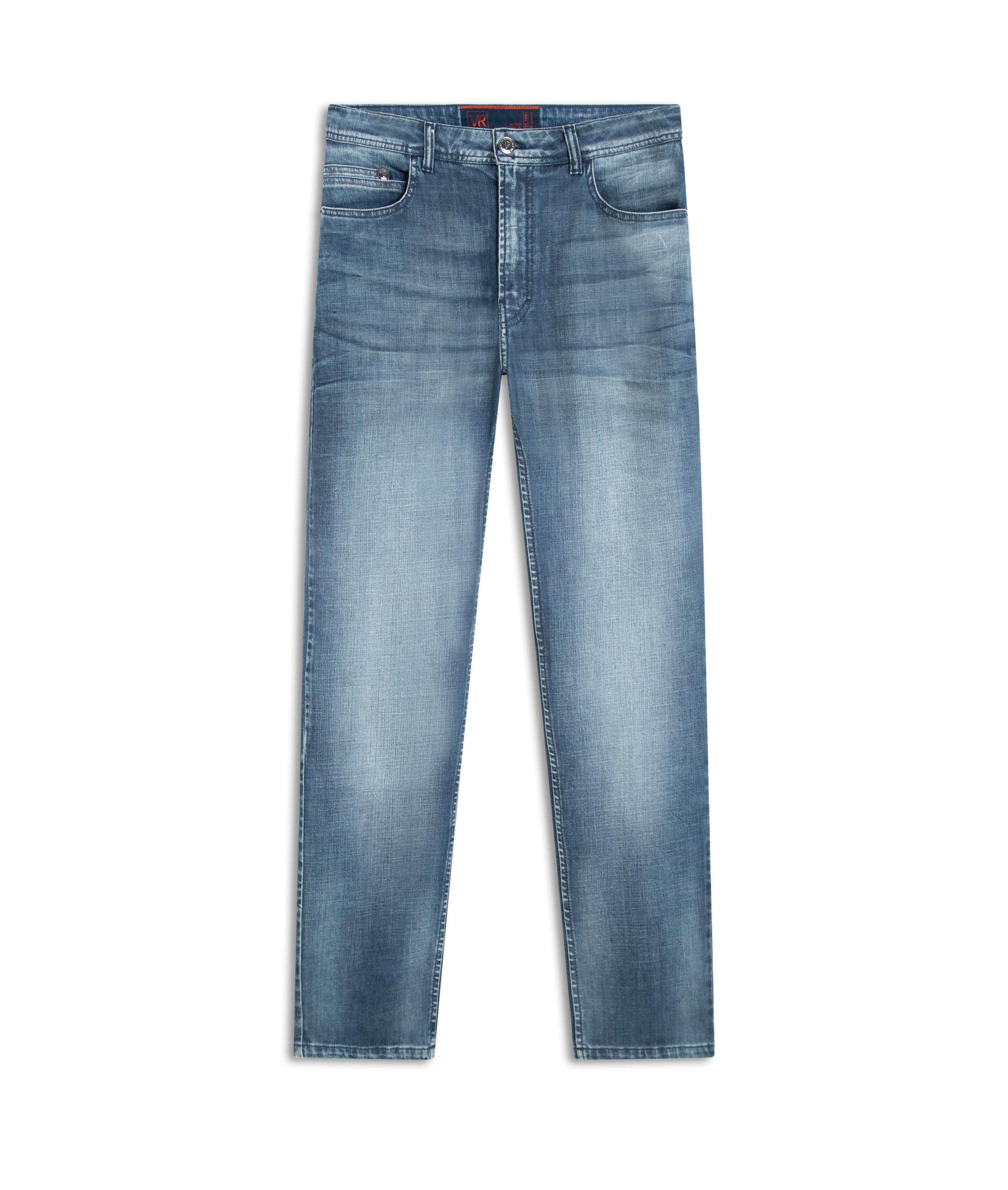 パンツ   Stretch Denim Jeans 18 Calça Jeans Cross Denim Zetex Lavagem Media
