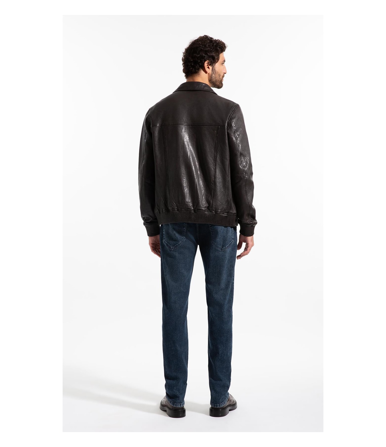 Dark Florest (Slim) 5 Pockets Lav. Médio C/ Resina