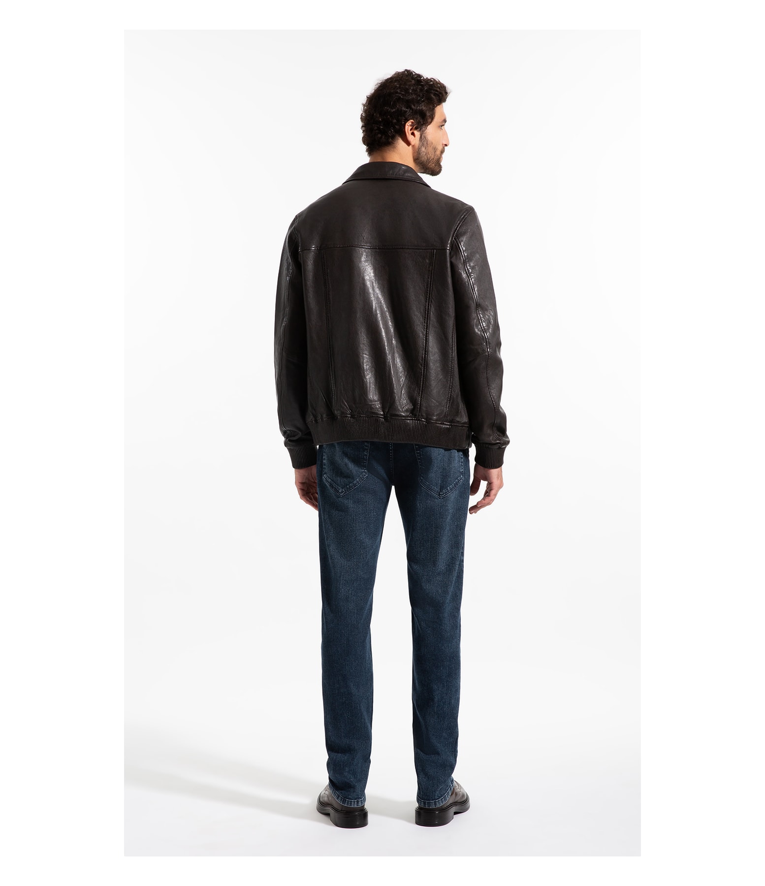 Dark Florest (Slim) 5 Pockets Lav. Médio C/ Resina