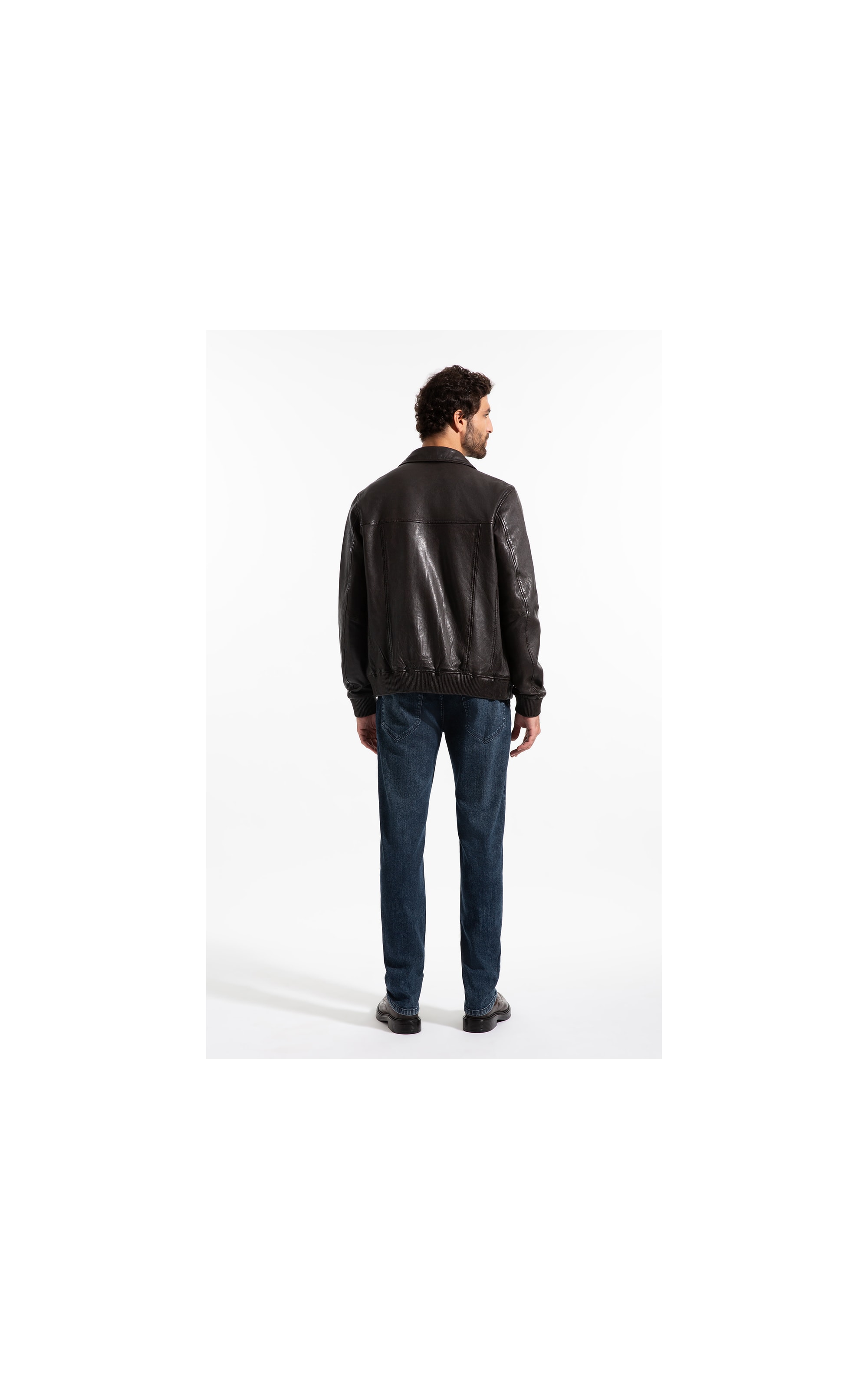 Dark Florest (Slim) 5 Pockets Lav. Médio C/ Resina