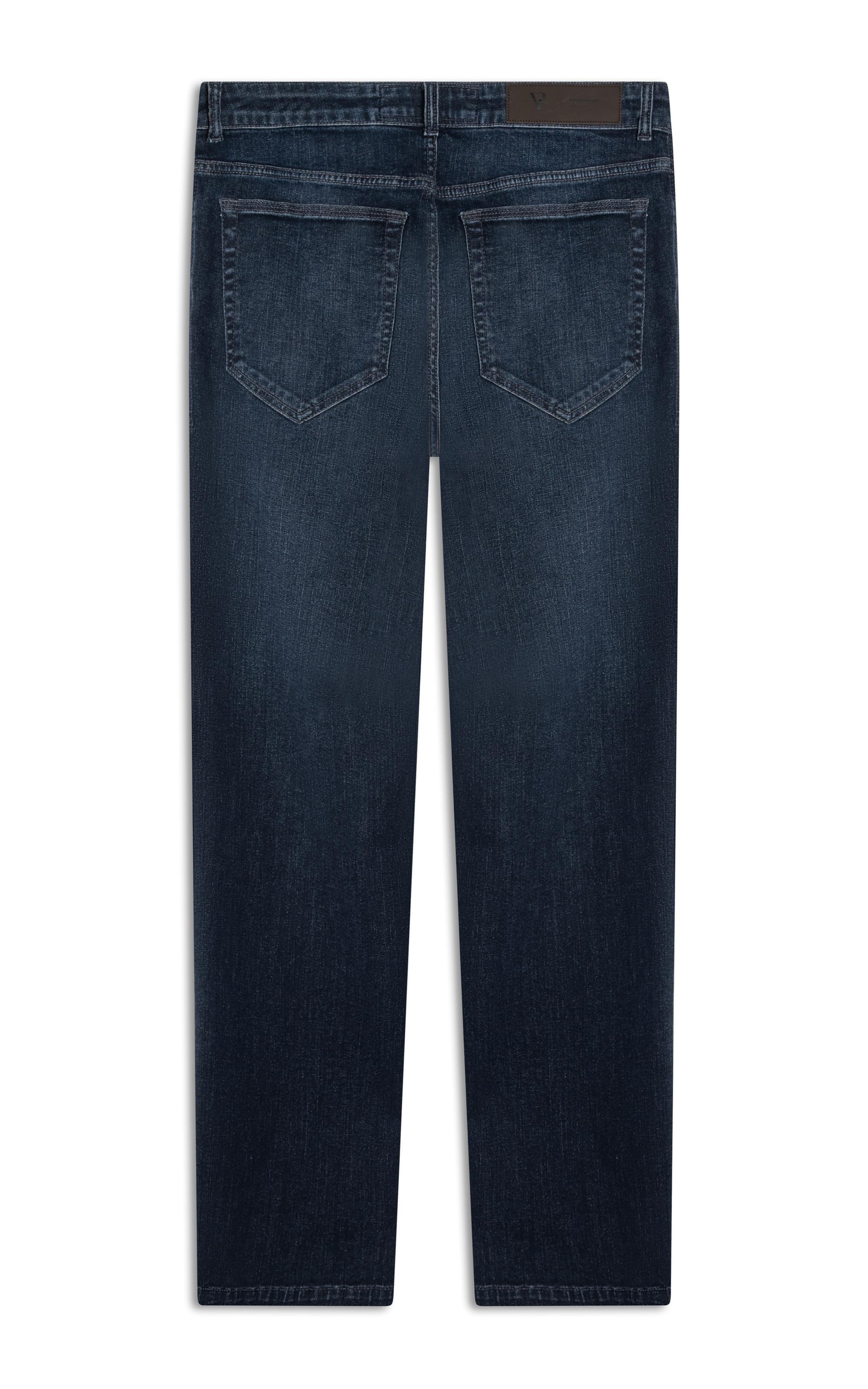 Calça Jeans Dark Forest Elastic 5 Pockets Lavagem Media