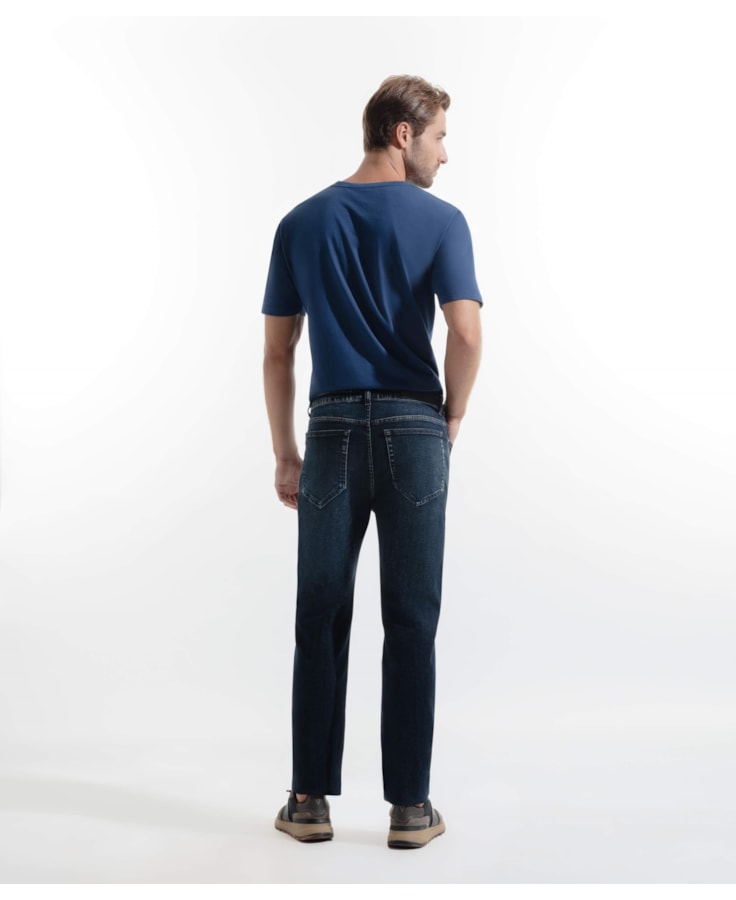 Calça Jeans Dark Forest Lavagem Alta