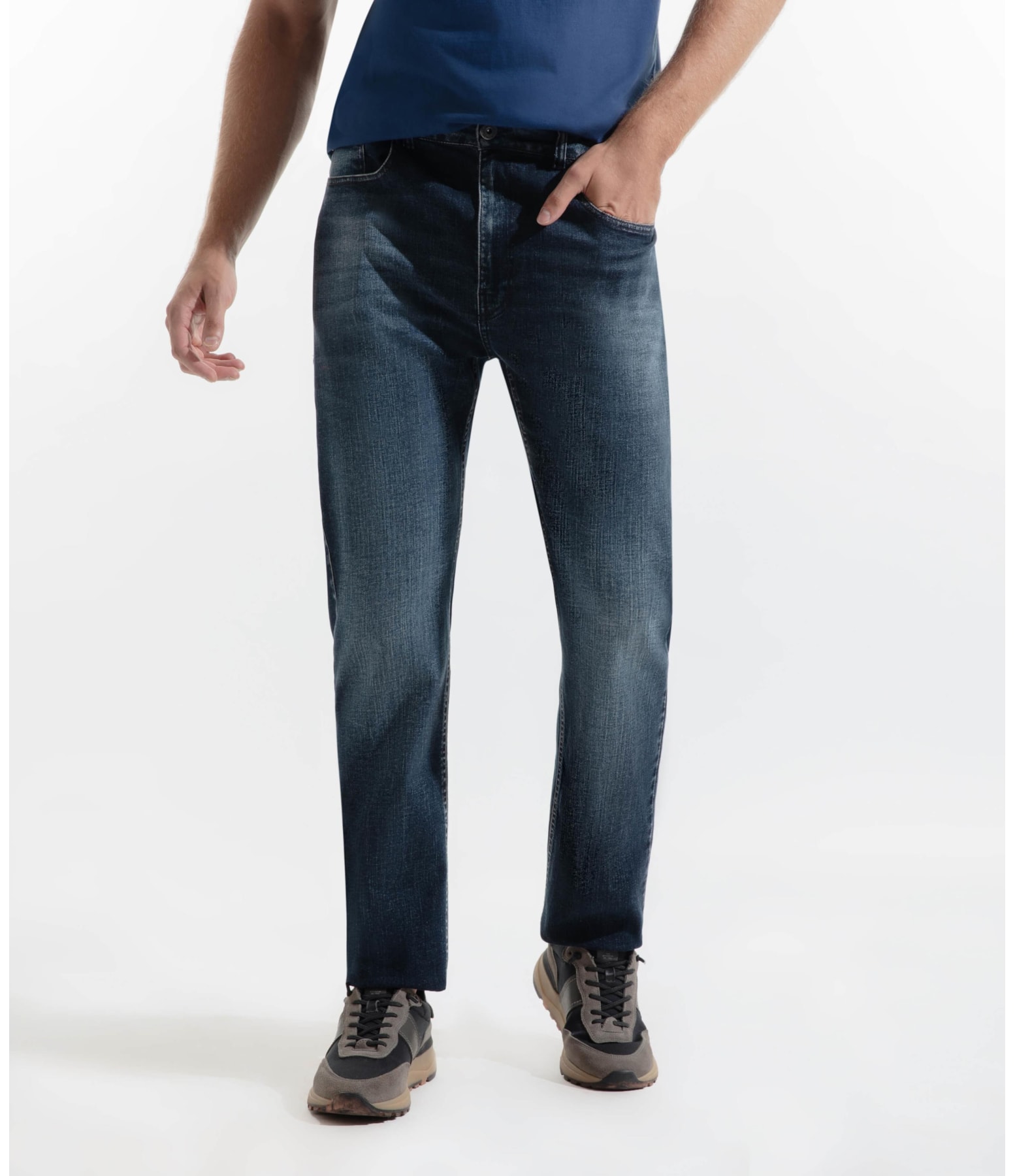 Calça Jeans Dark Forest Lavagem Alta