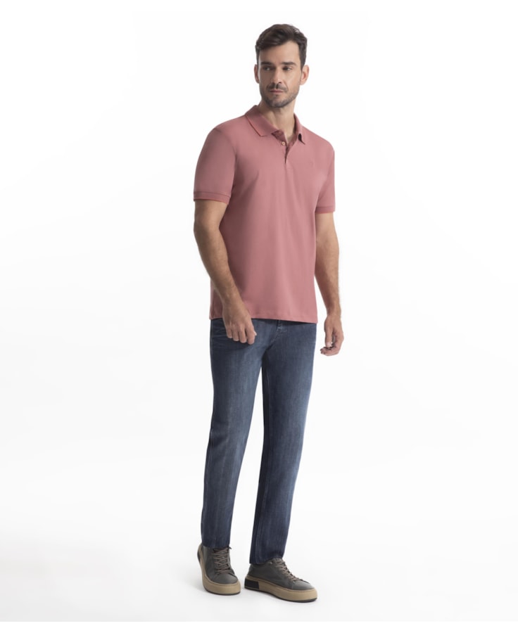 Calça Jeans Dark Sea Slim Lavagem Media