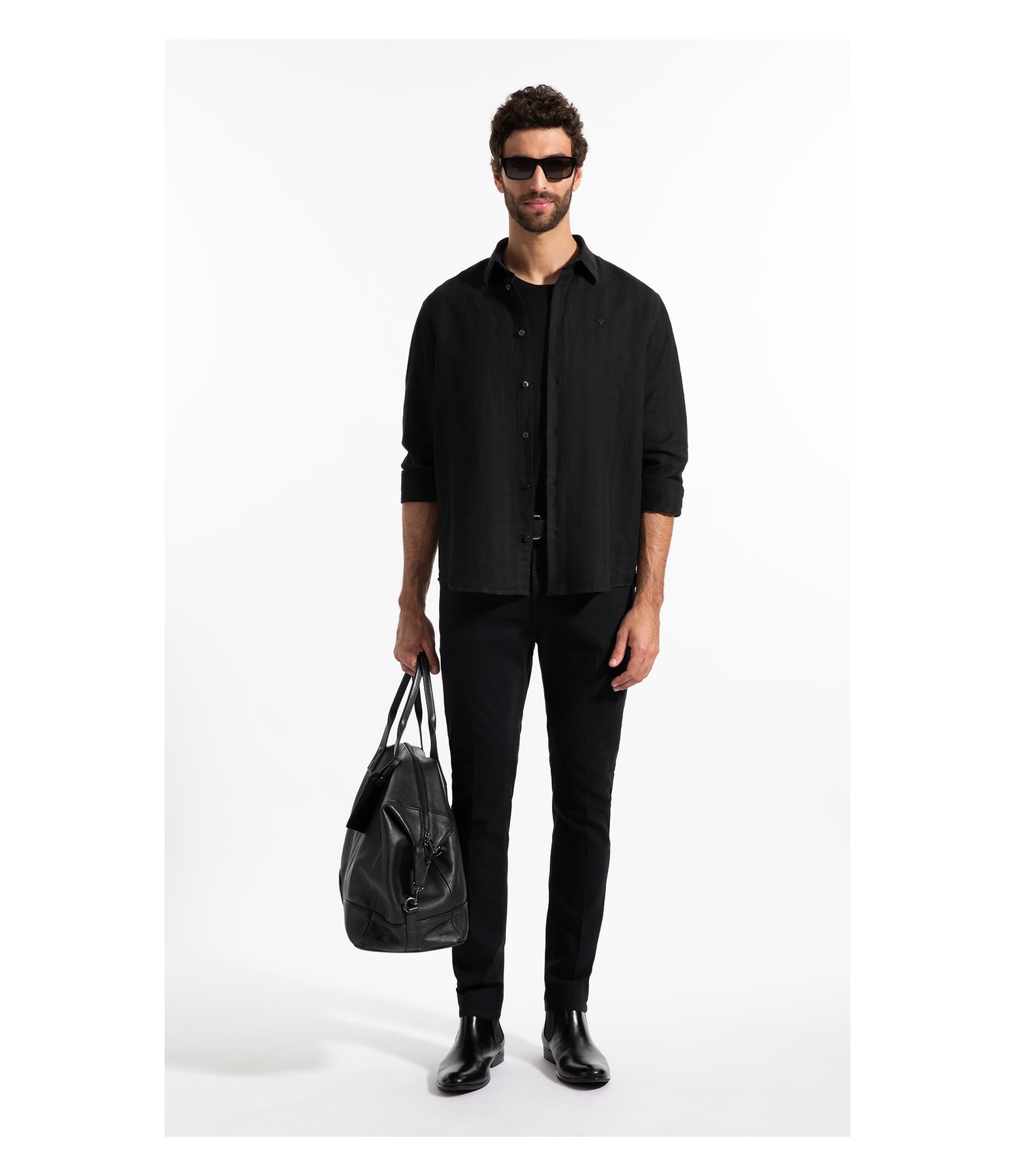 Calça Jeans First Black (Skinny) 5 Pockets Amaciado