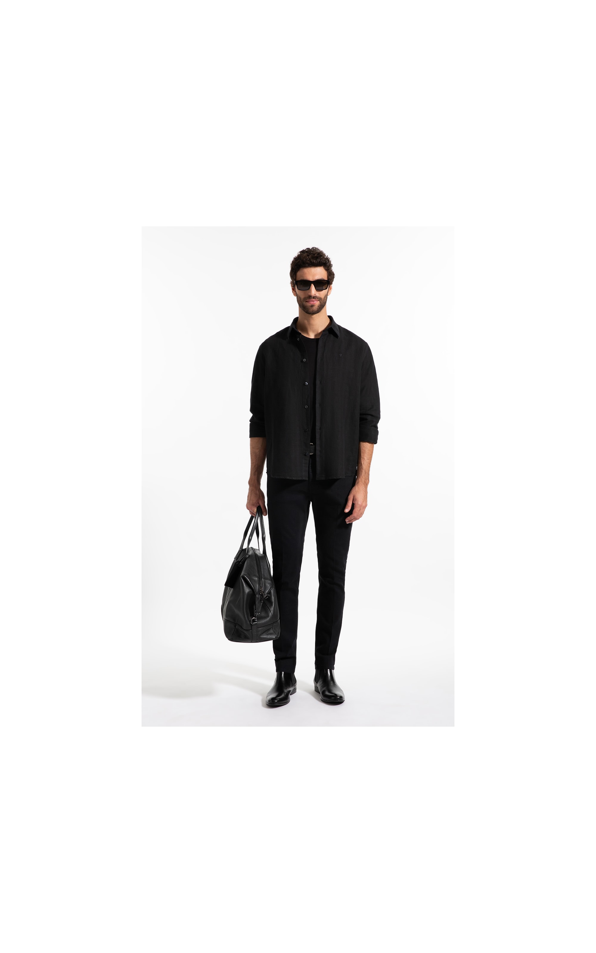 Calça Jeans First Black (Skinny) 5 Pockets Amaciado