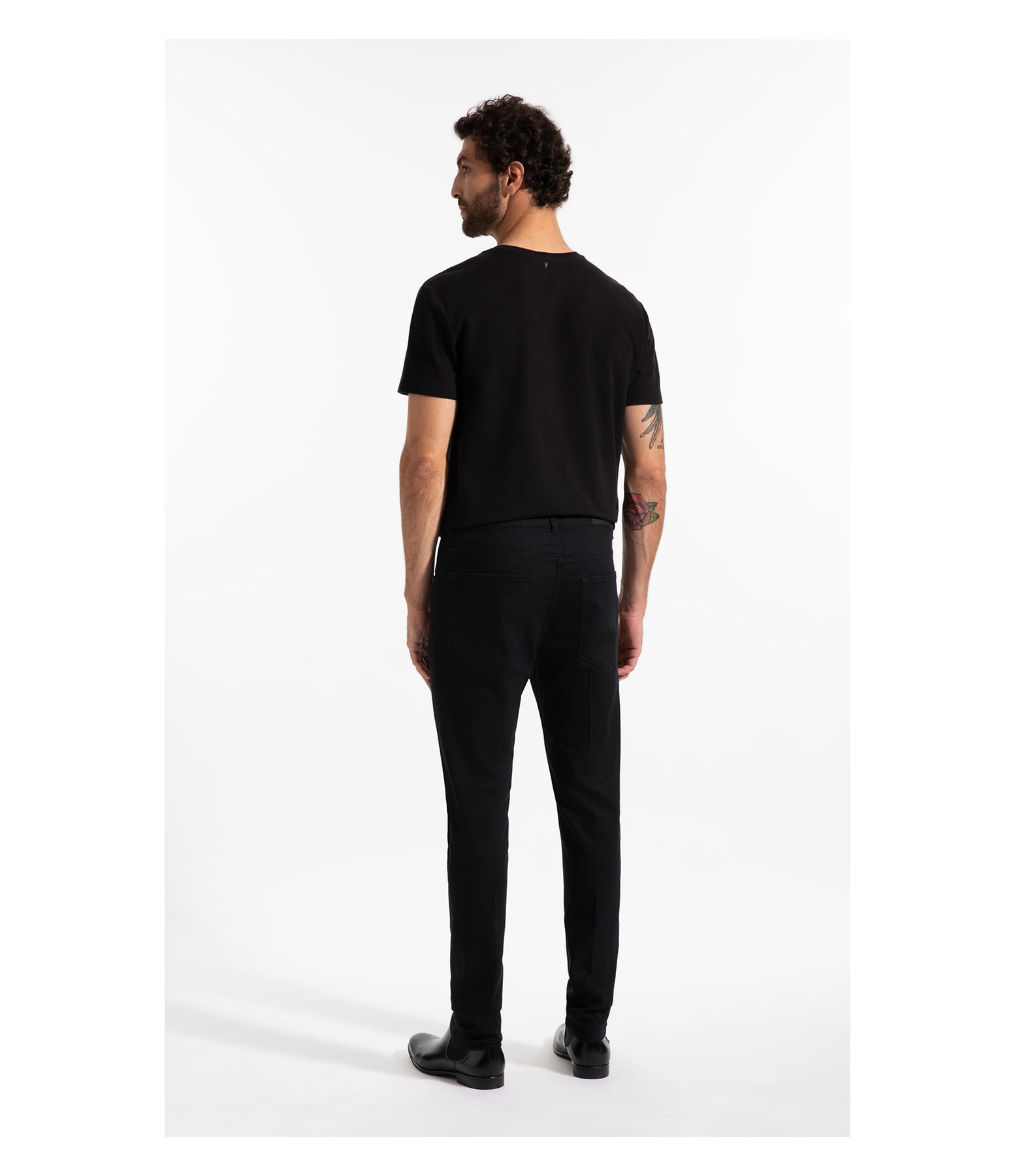 Calça Jeans First Black (Skinny) 5 Pockets Amaciado