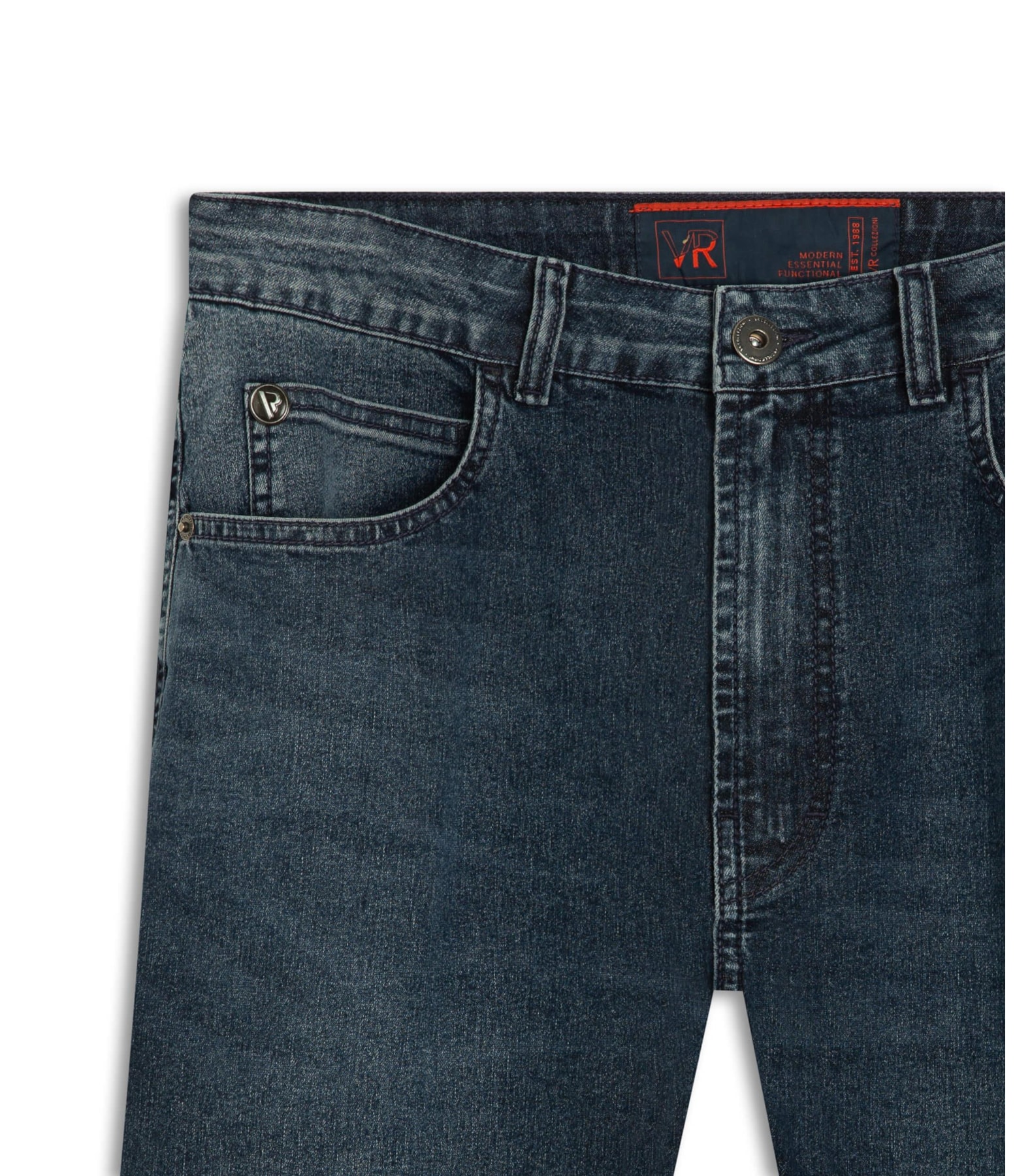 Calça Jeans First Blue Tradicional Classic Lavagem Alta