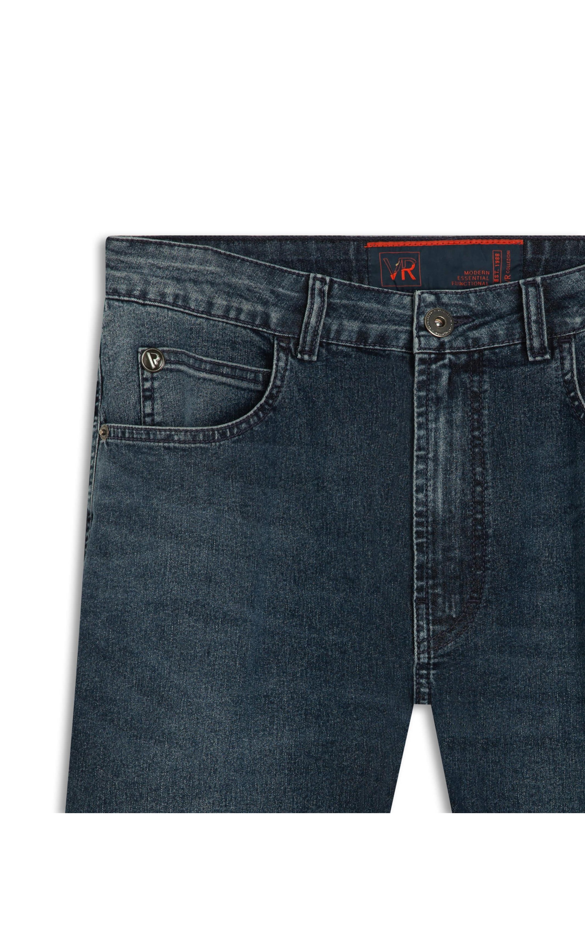 Calça Jeans First Blue Tradicional Classic Lavagem Alta