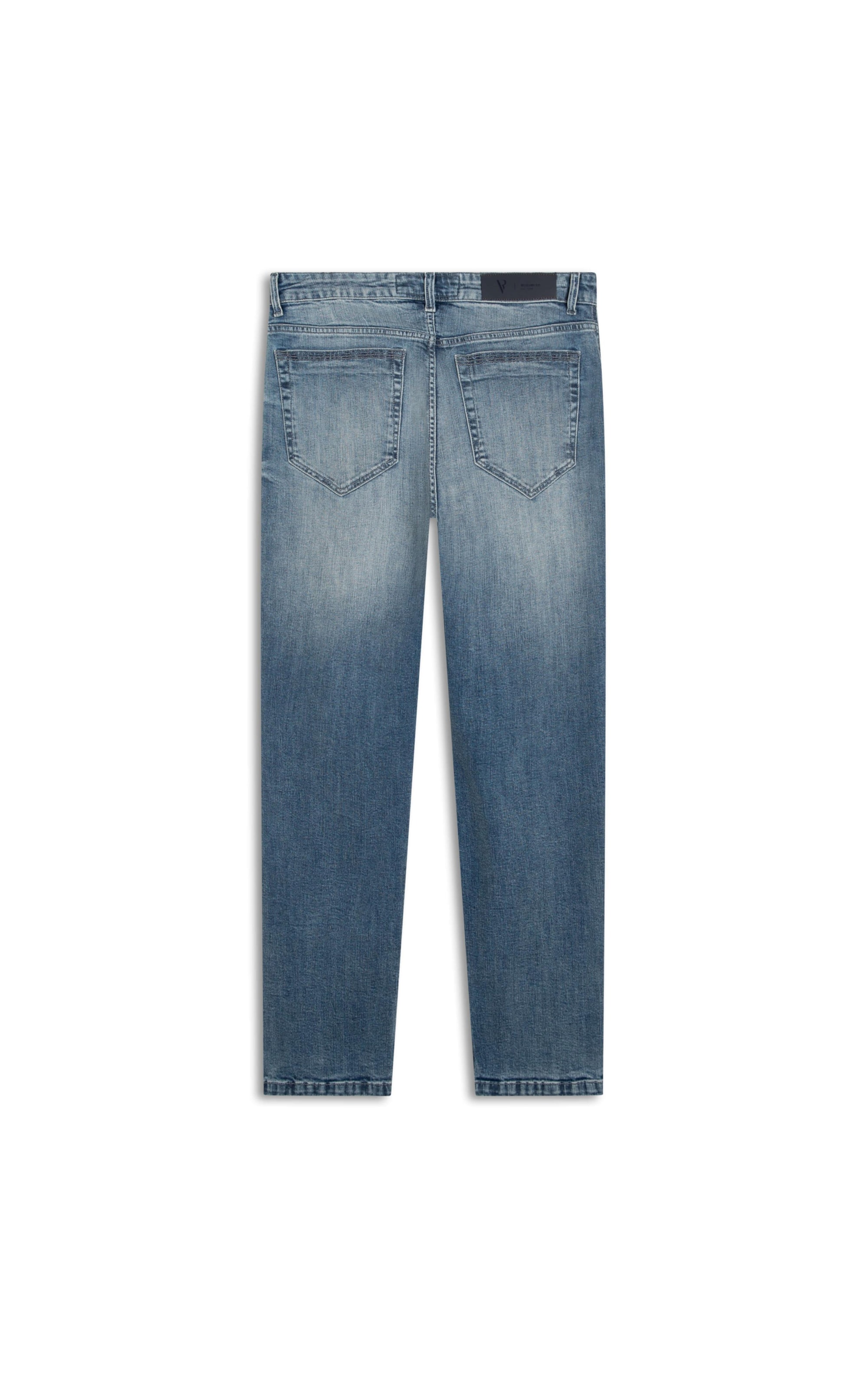 Calça Jeans High Comfort Slim Lavagem Baixa