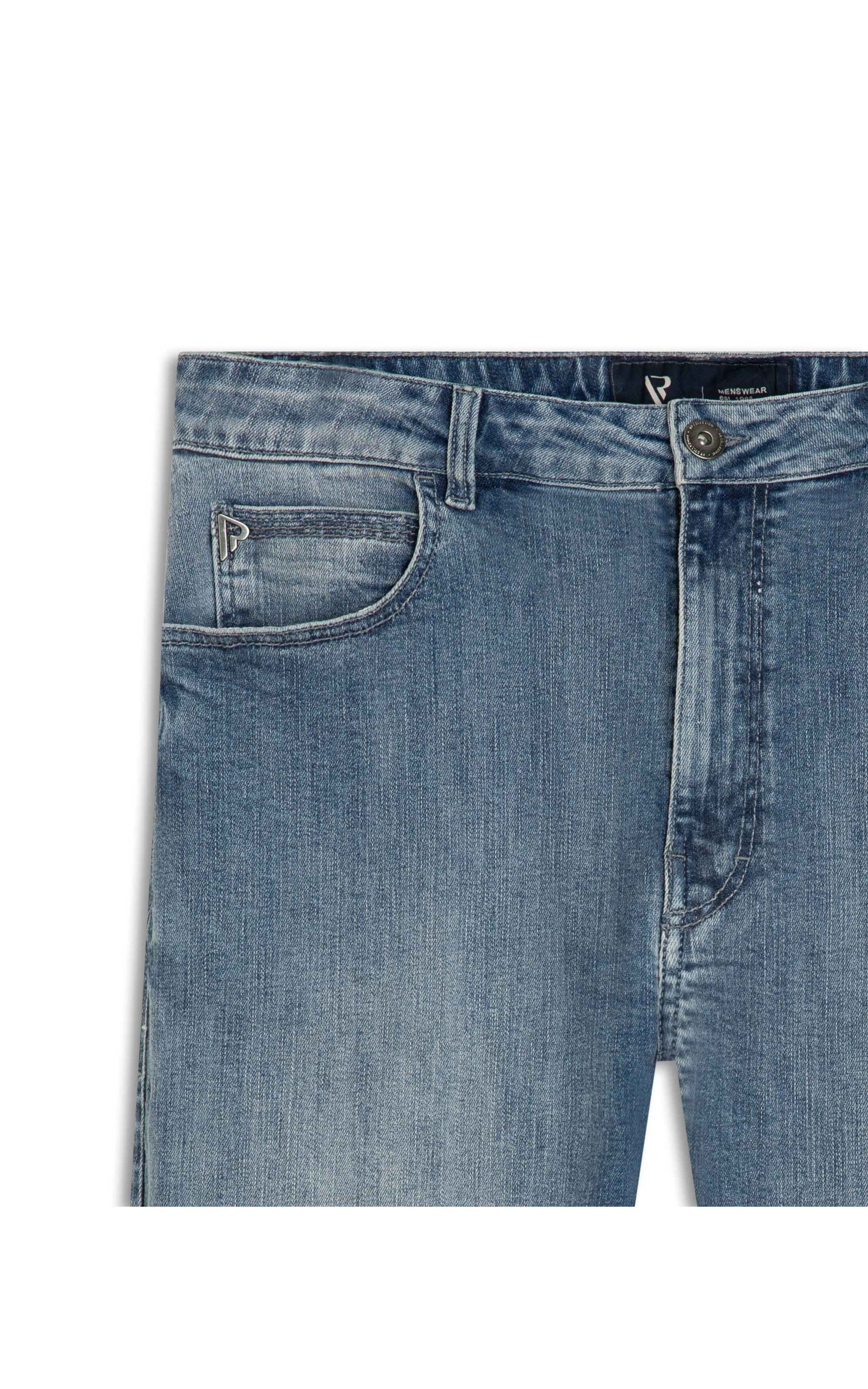 Calça Jeans High Comfort Slim Lavagem Baixa