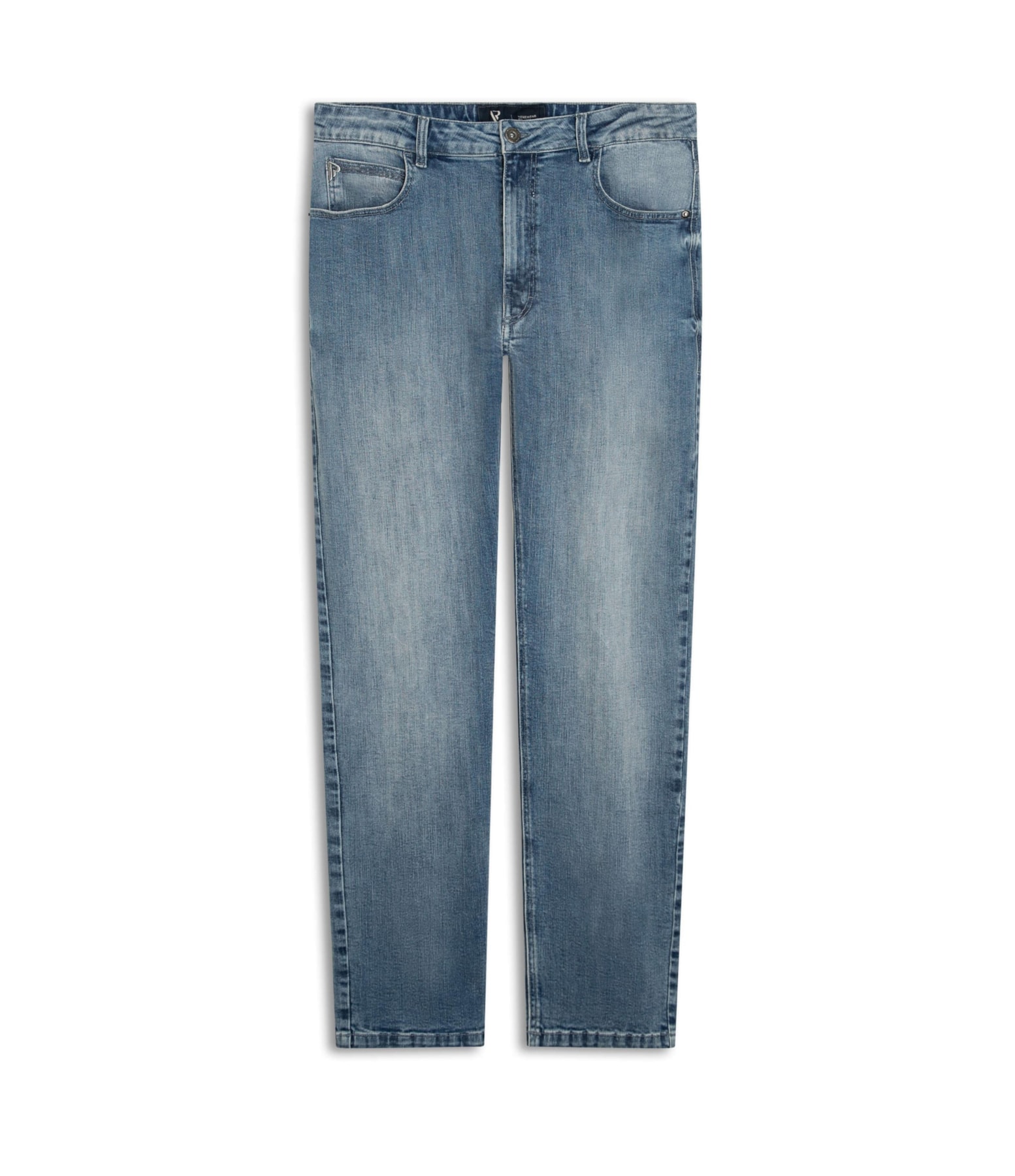 Calça Jeans High Comfort Slim Lavagem Baixa