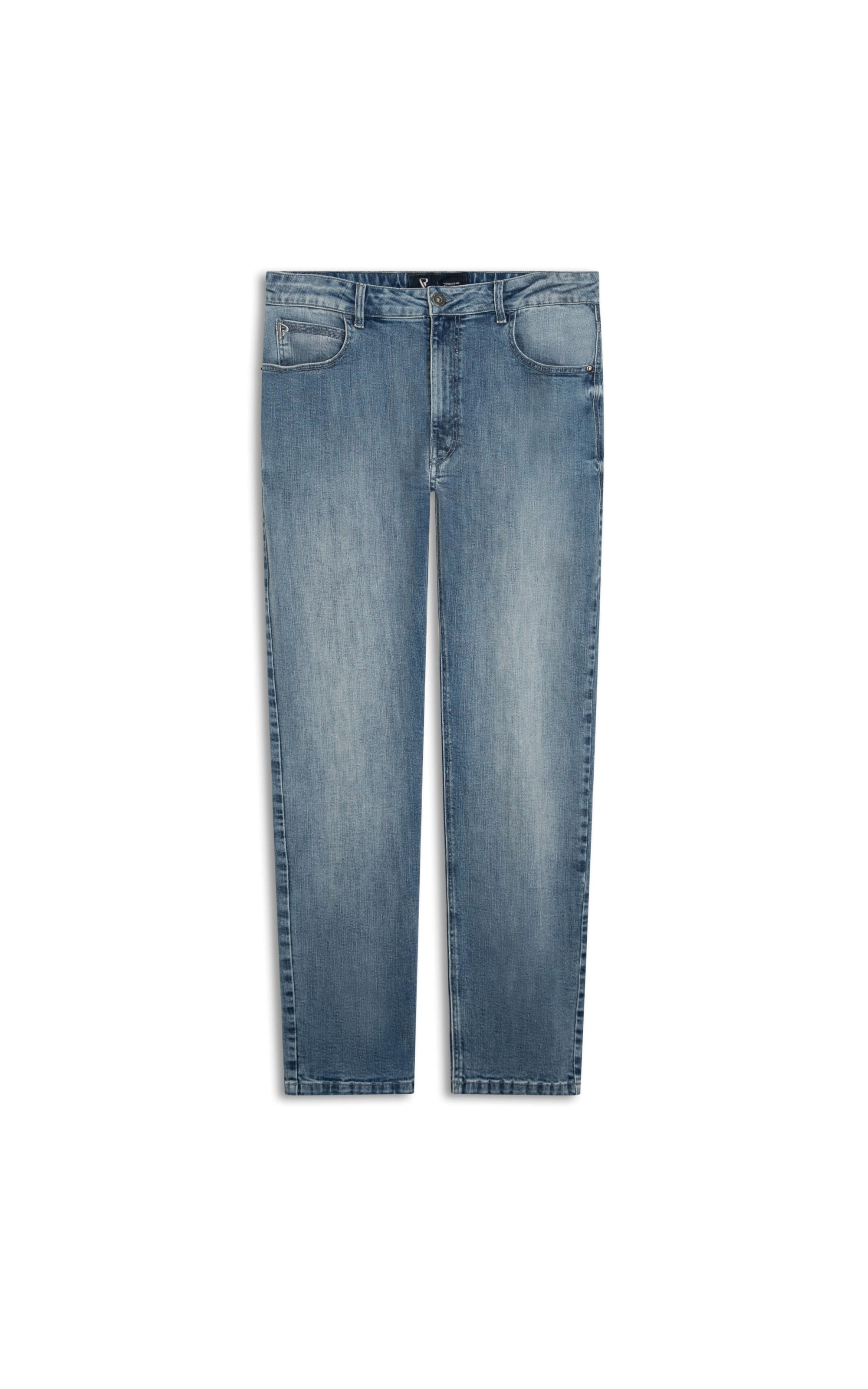 Calça Jeans High Comfort Slim Lavagem Baixa