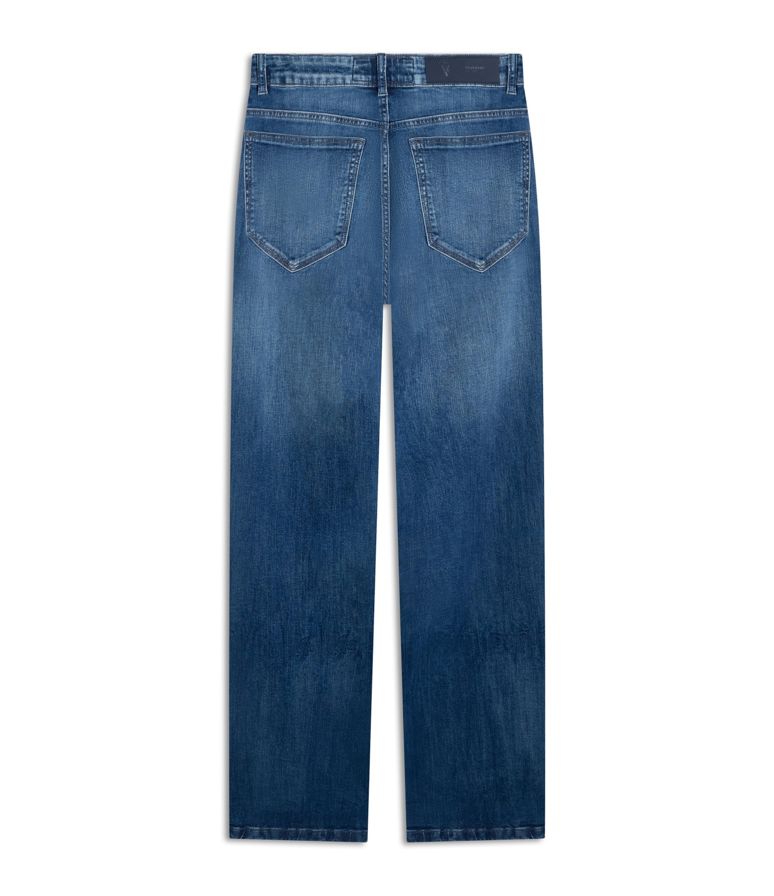 Calça Jeans High Comfort Stretch 5 Pockets 2159 Lav Médio C/ Puidos