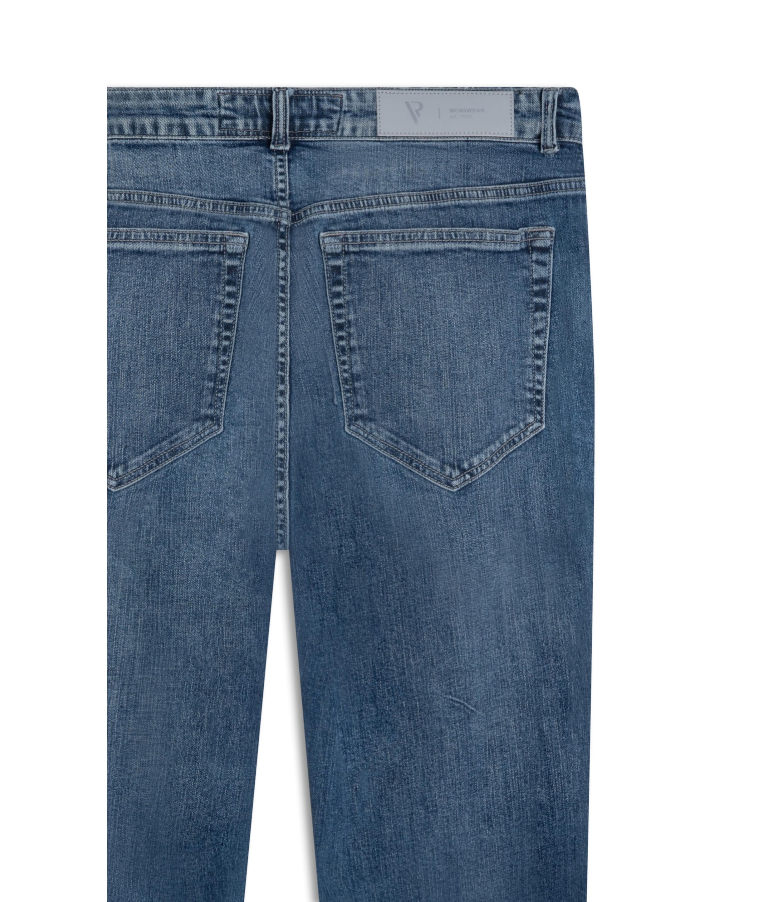 Calça Jeans High Comfort Stretch 5 Pockets Lavagem Baixa