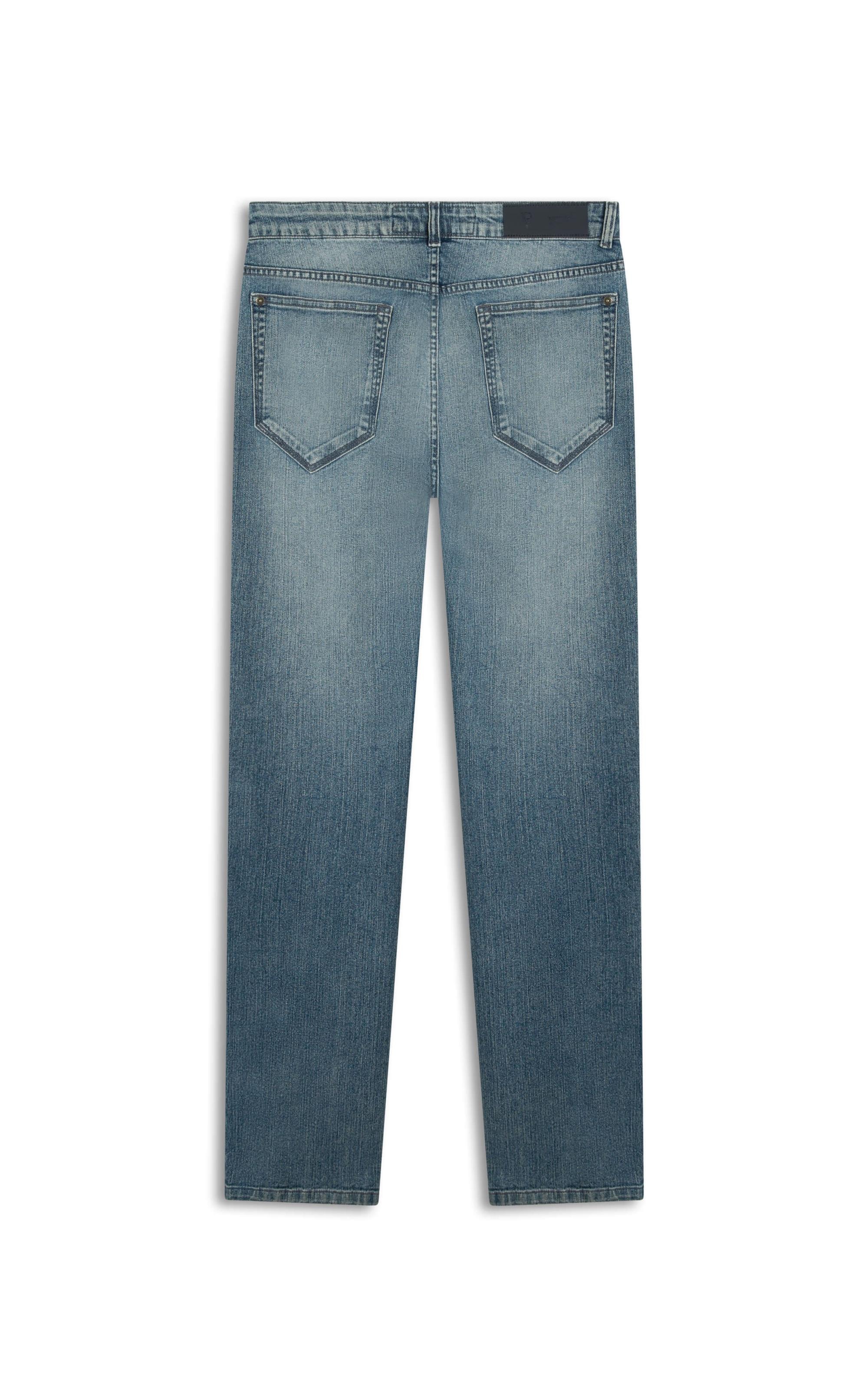 Calça Jeans High Comfort Stretch Tradicional Essencial Lav