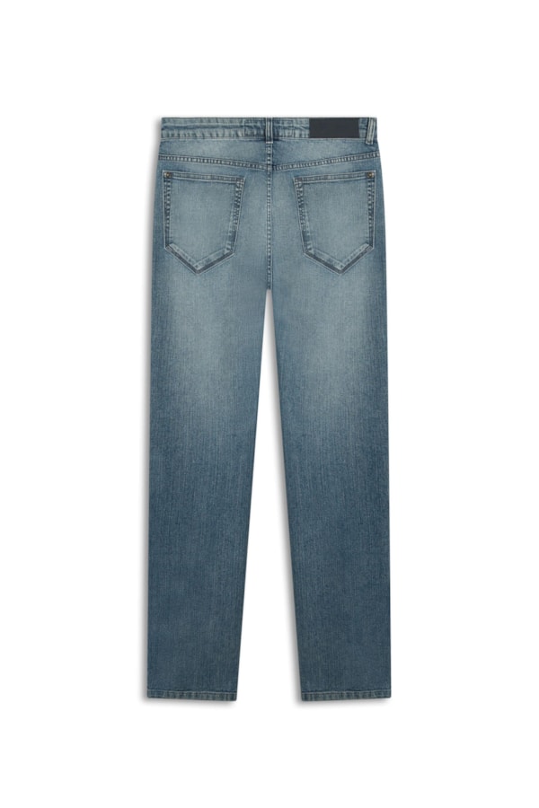 Calça Jeans High Comfort Stretch Tradicional Essencial Lav