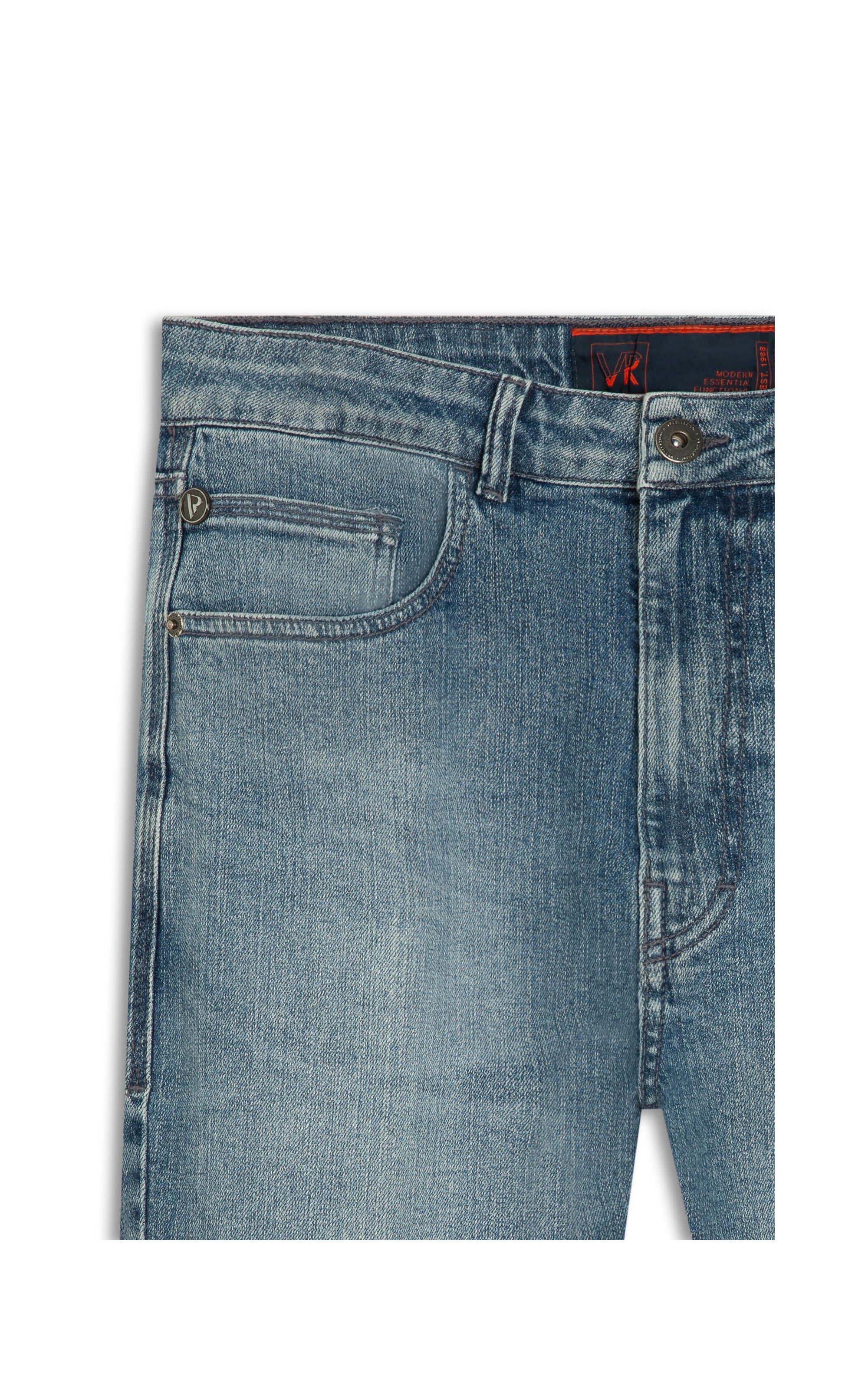 Calça Jeans High Comfort Stretch Tradicional Essencial Lav