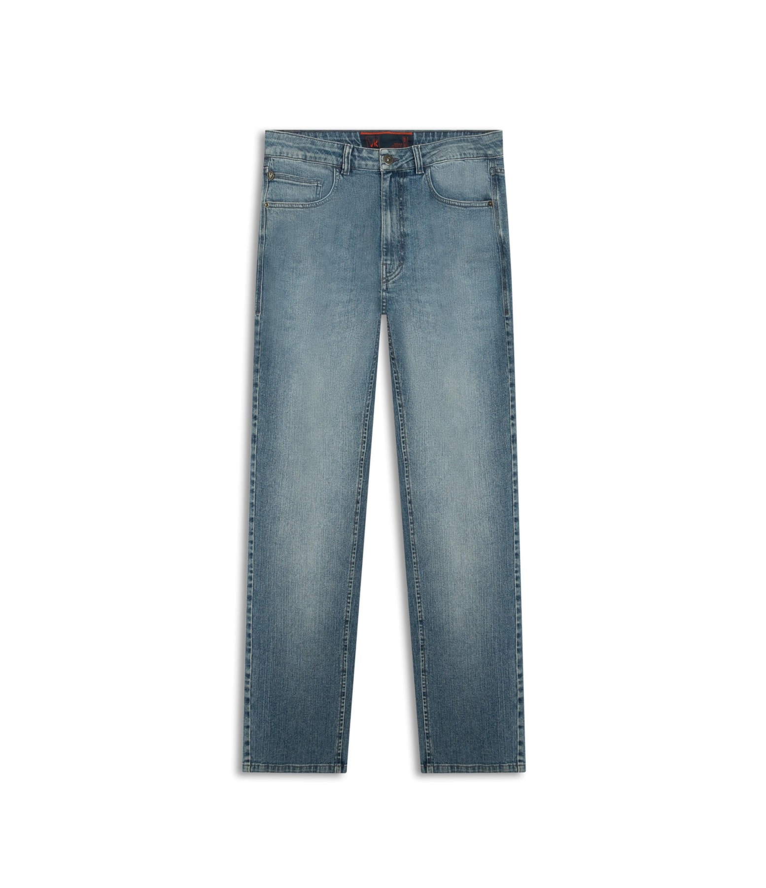 Calça Jeans High Comfort Stretch Tradicional Essencial Lav