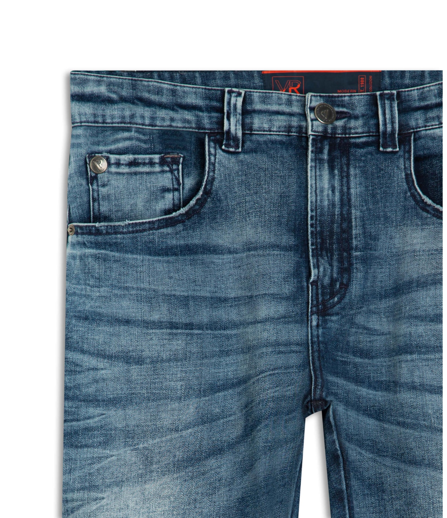 Calça Jeans High Tech Cross Elastic Lavagem Media
