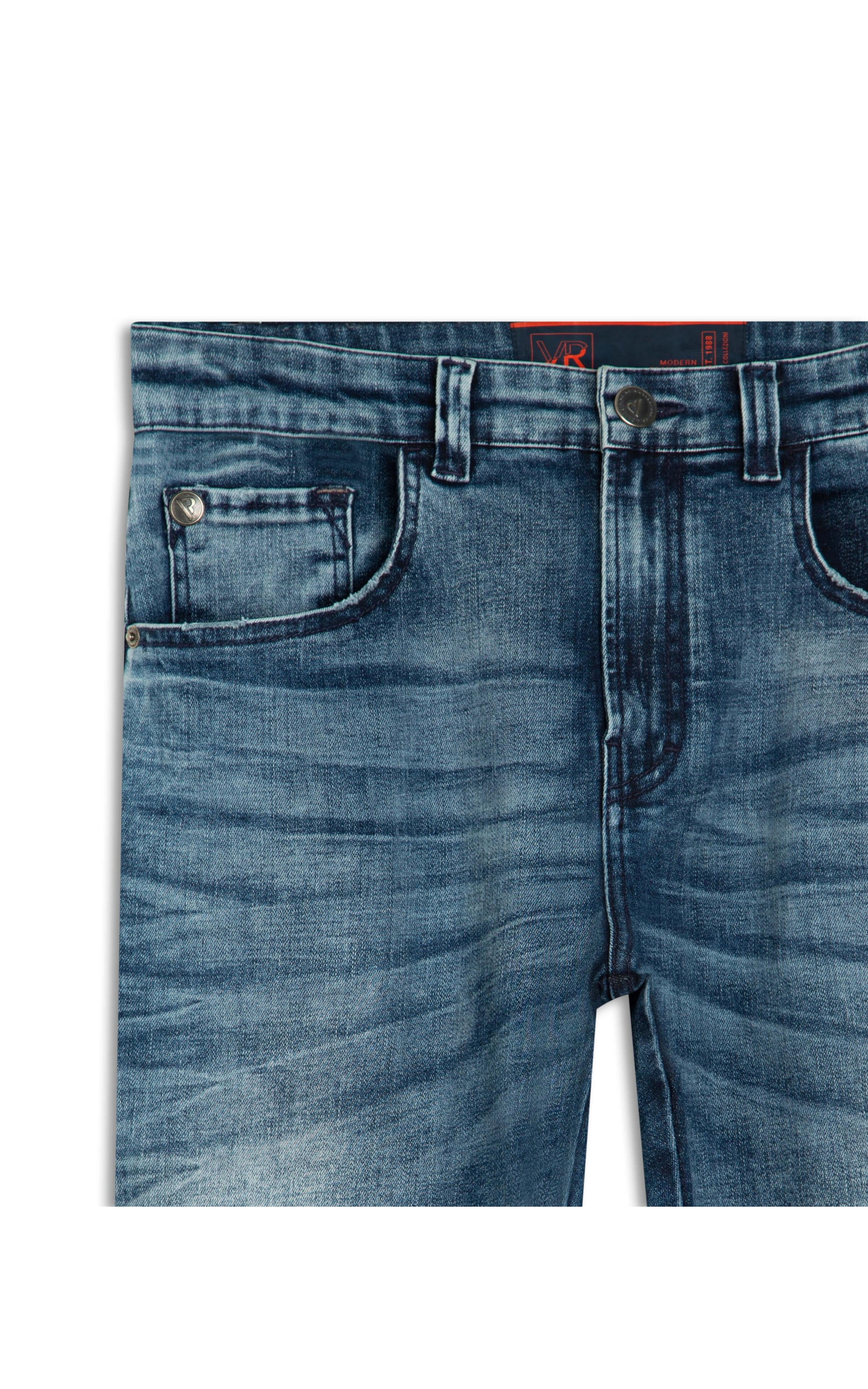 Calça Jeans High Tech Cross Elastic Lavagem Media