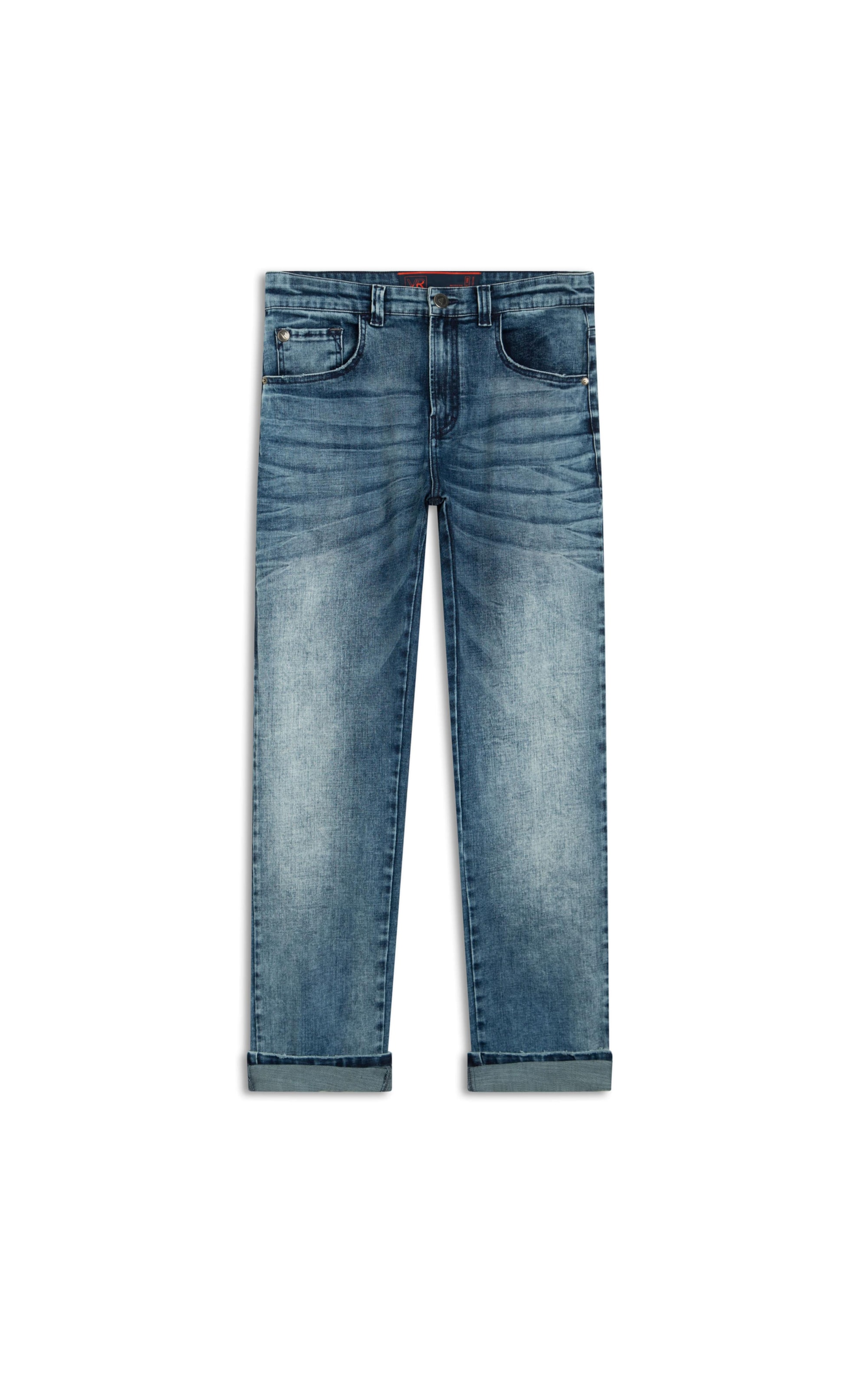 Calça Jeans High Tech Cross Elastic Lavagem Media