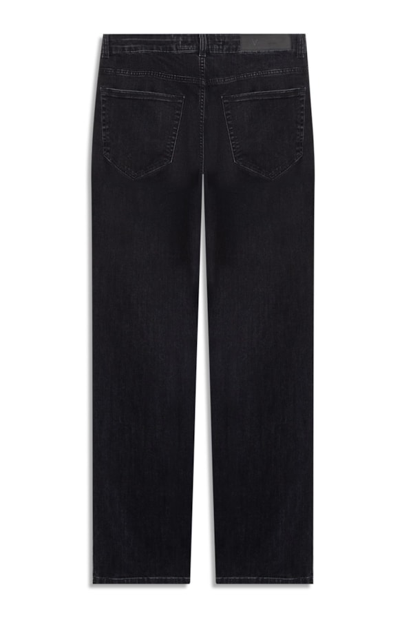 Calça Jeans Intense Black (Classic) 5 Pockets Lav. Escuro C/ Stone