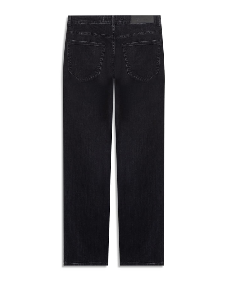 Calça Jeans Intense Black (Classic) 5 Pockets Lav. Escuro C/ Stone