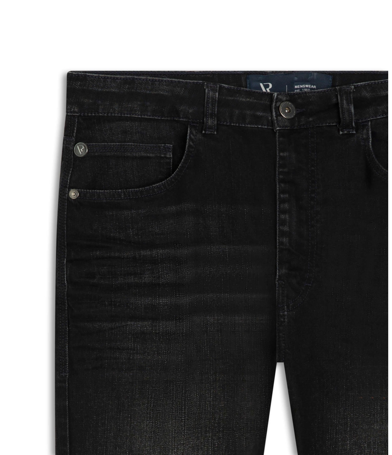 Calça Jeans Intense Black Slim Lavagem Alta
