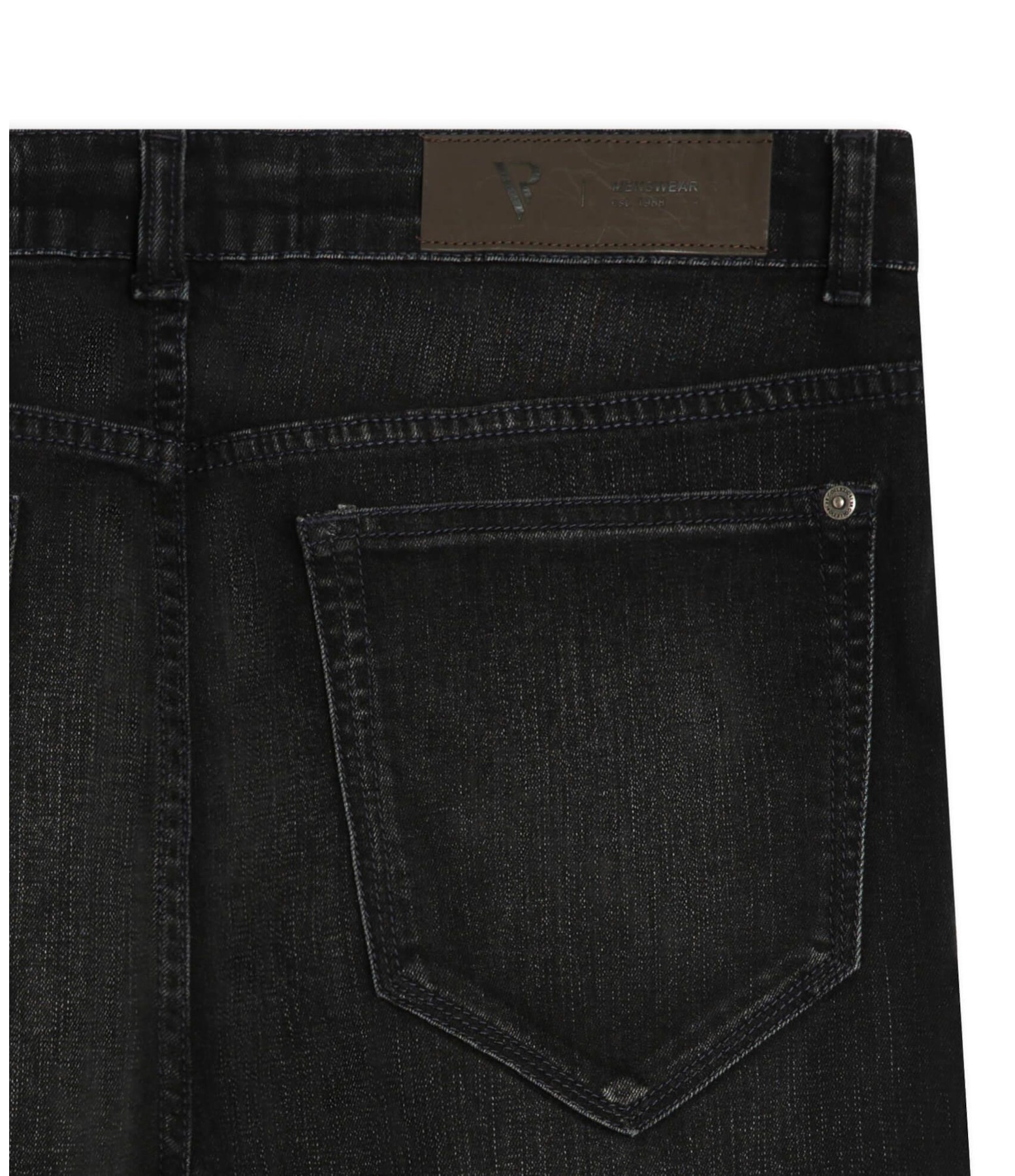 Calça Jeans Intense Black Slim Lavagem Alta