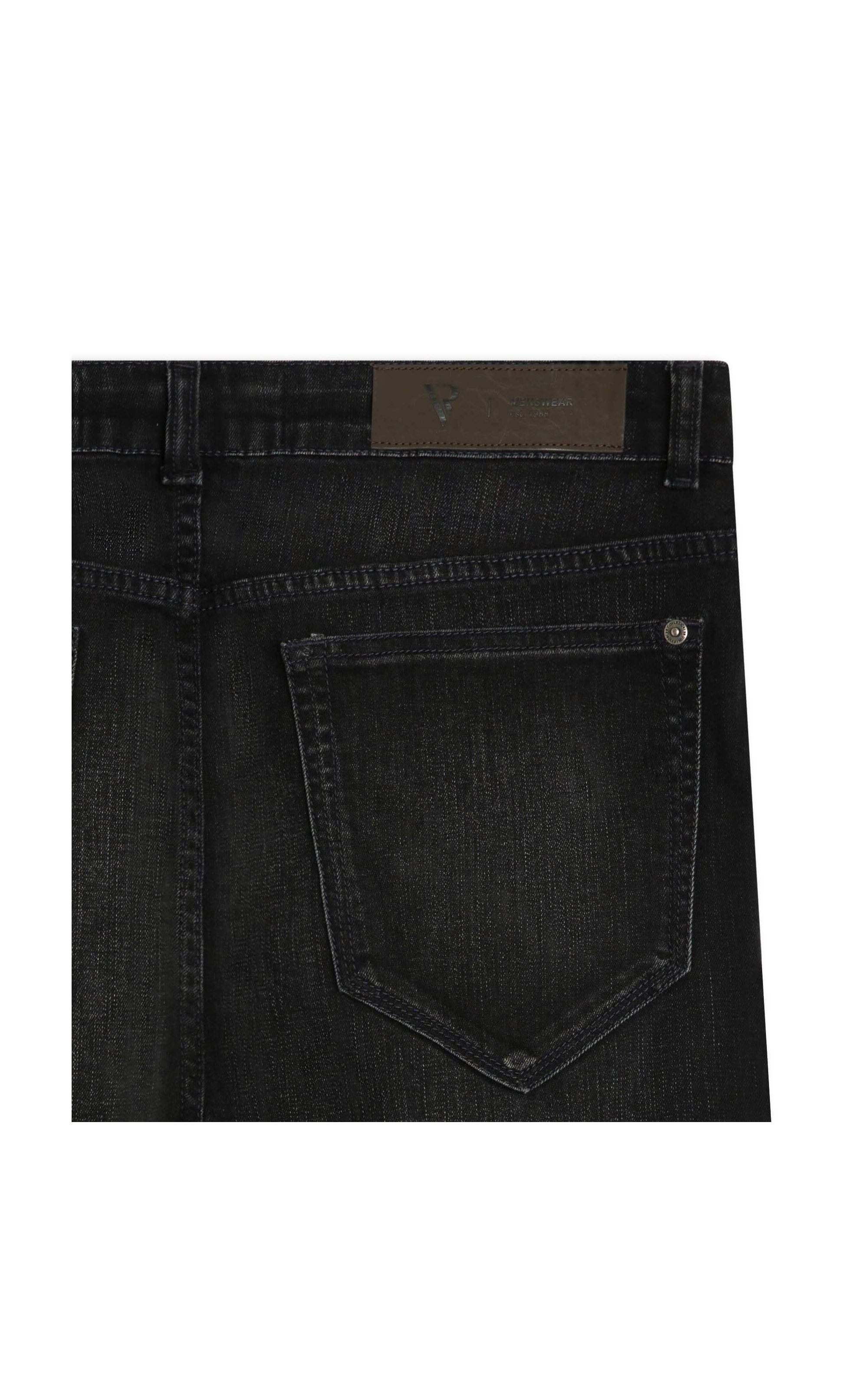 Calça Jeans Intense Black Slim Lavagem Alta