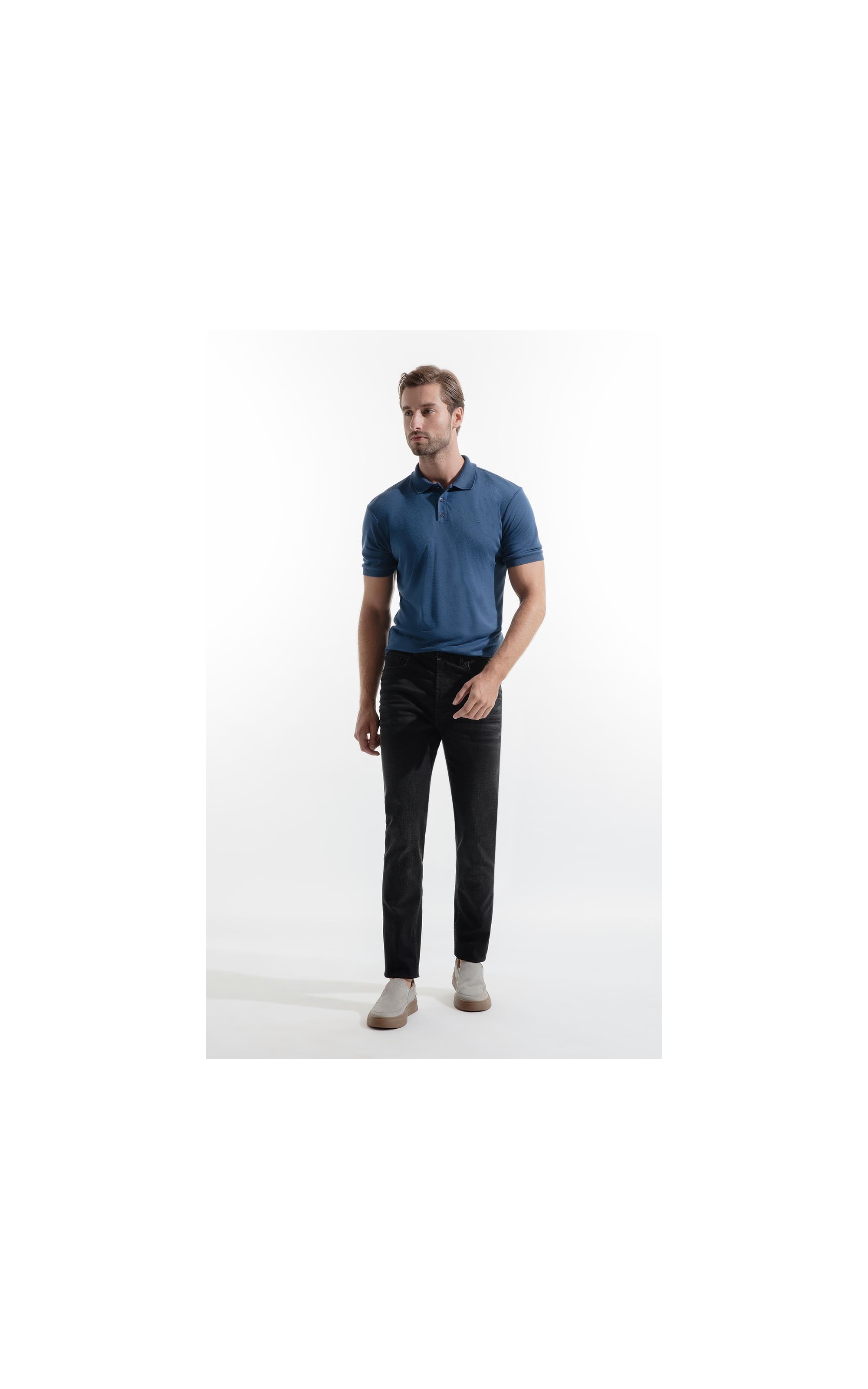 Calça Jeans Intense Black Slim Lavagem Alta