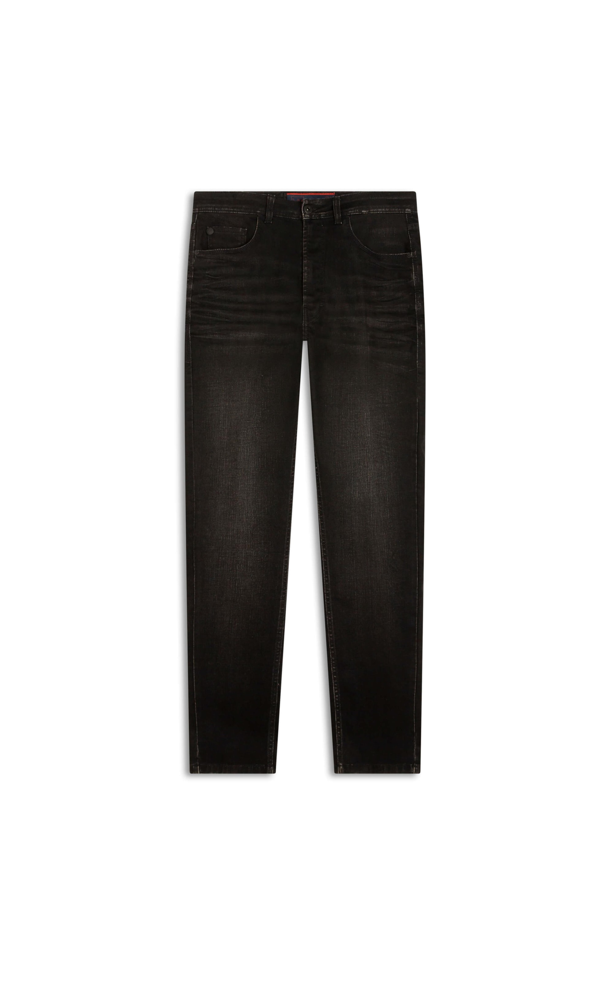 Calça Jeans Intense Black Slim Lavagem Alta