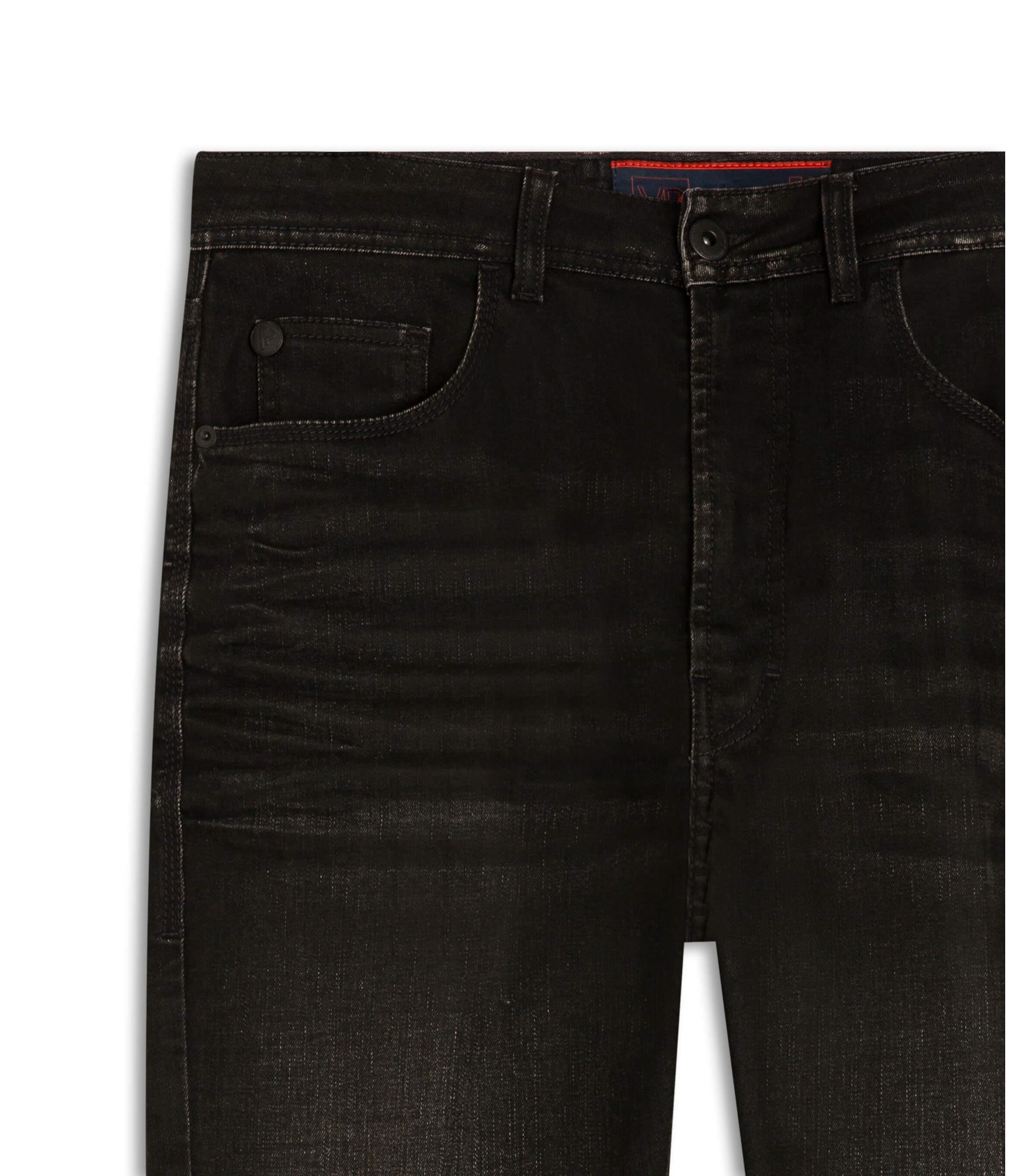 Calça Jeans Intense Black Slim Lavagem Alta