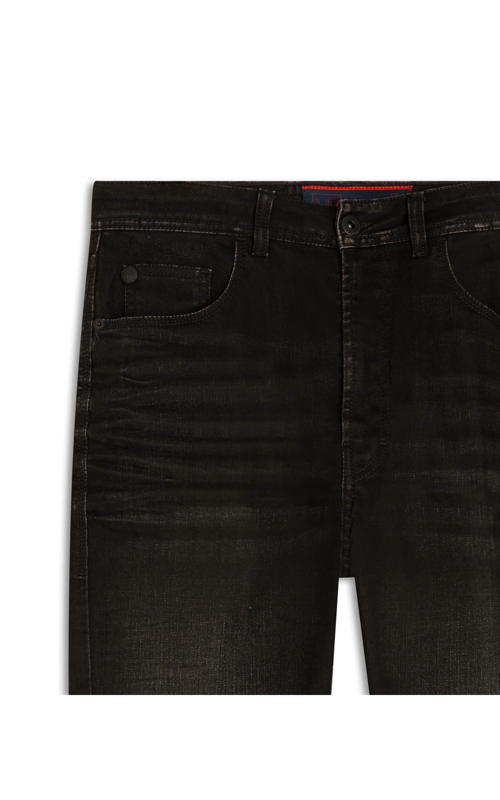 Calça Jeans Intense Black Slim Lavagem Alta