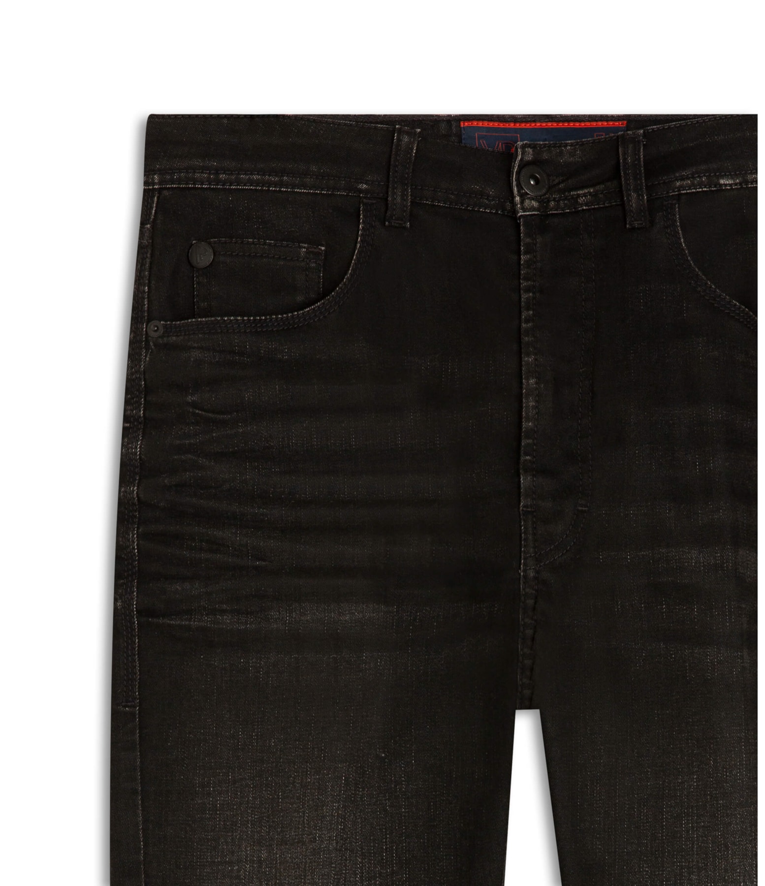 Calça Jeans Intense Black Slim Lavagem Alta