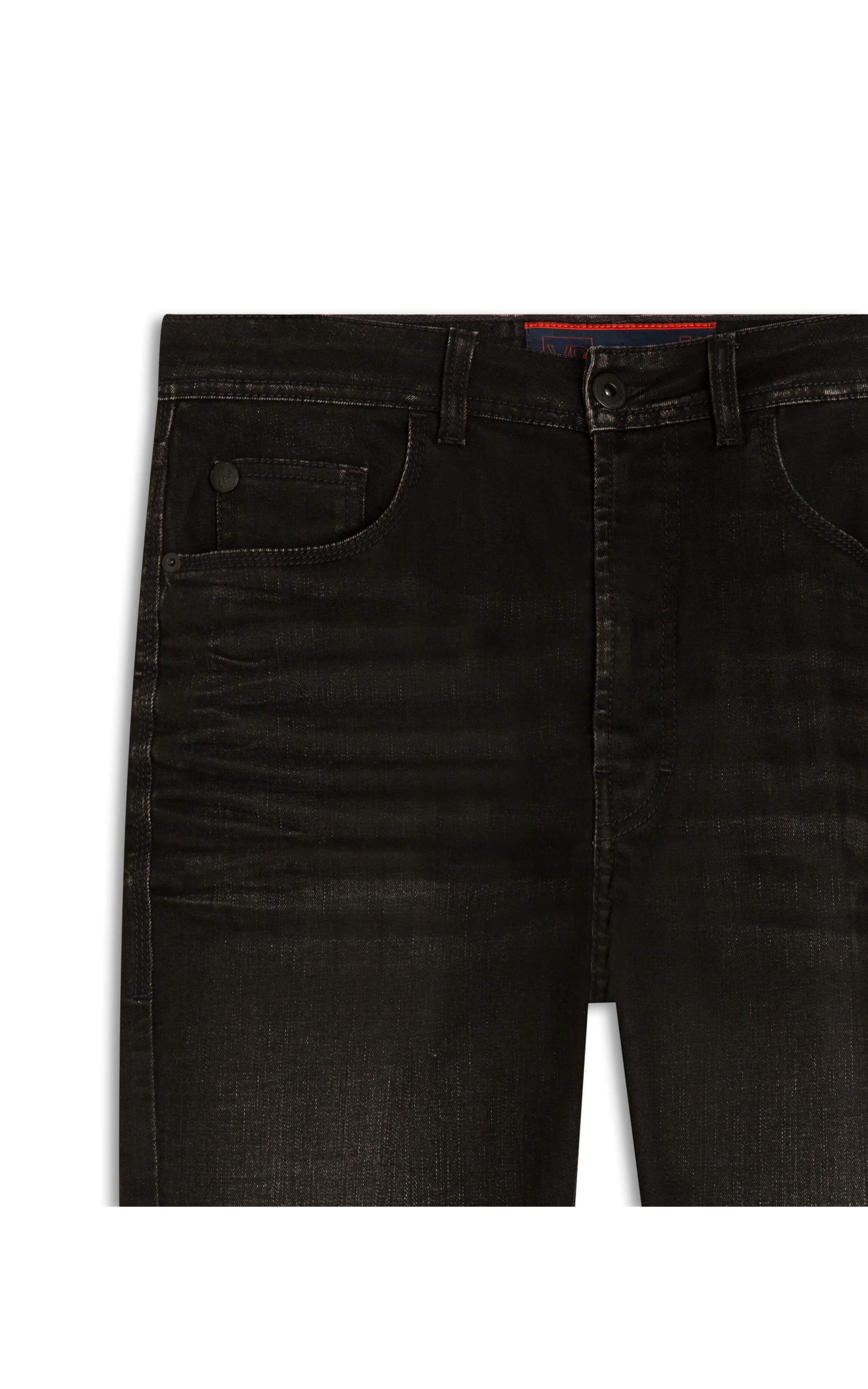Calça Jeans Intense Black Slim Lavagem Alta