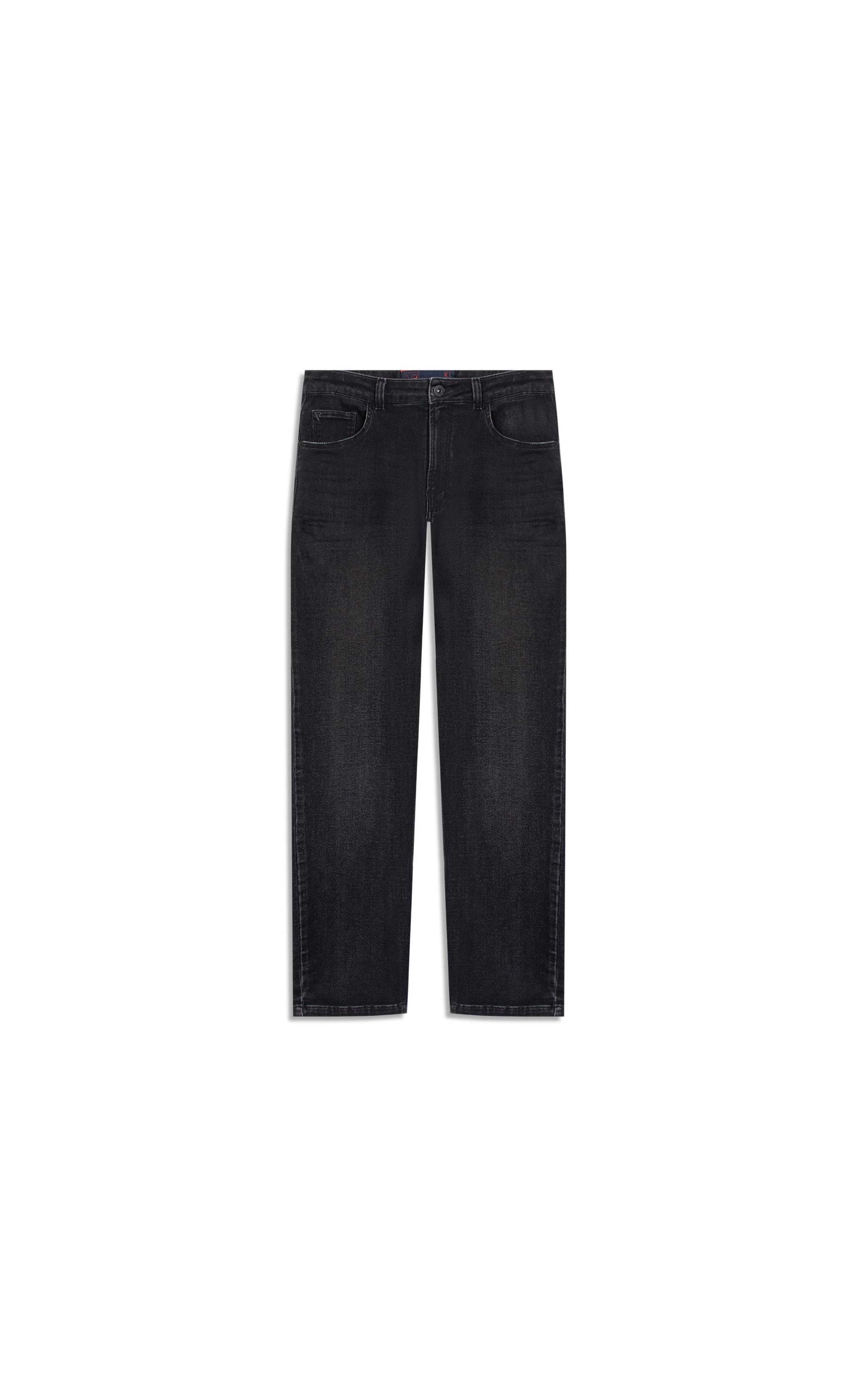 Jogging Black (Slim) 5 Pockets Lav. Escuro C/ Stone